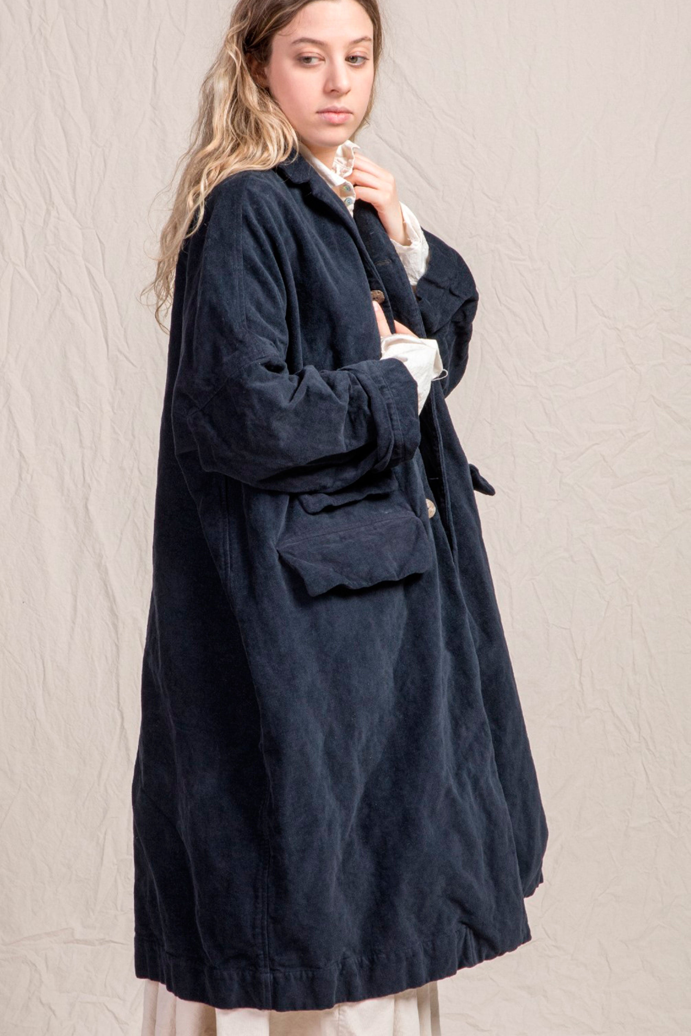 loose coat inox velvet ink