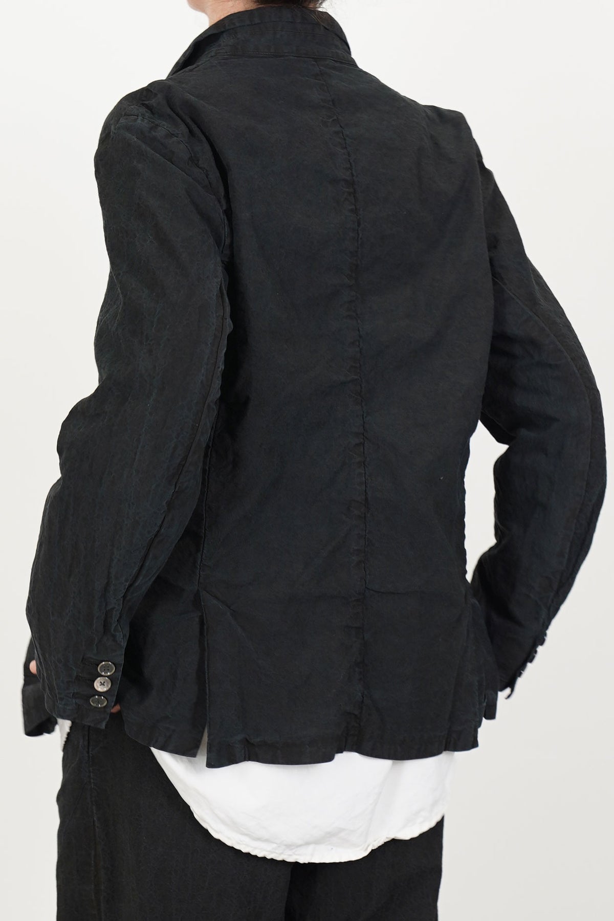 leaf vein aor jacket verdure indigo
