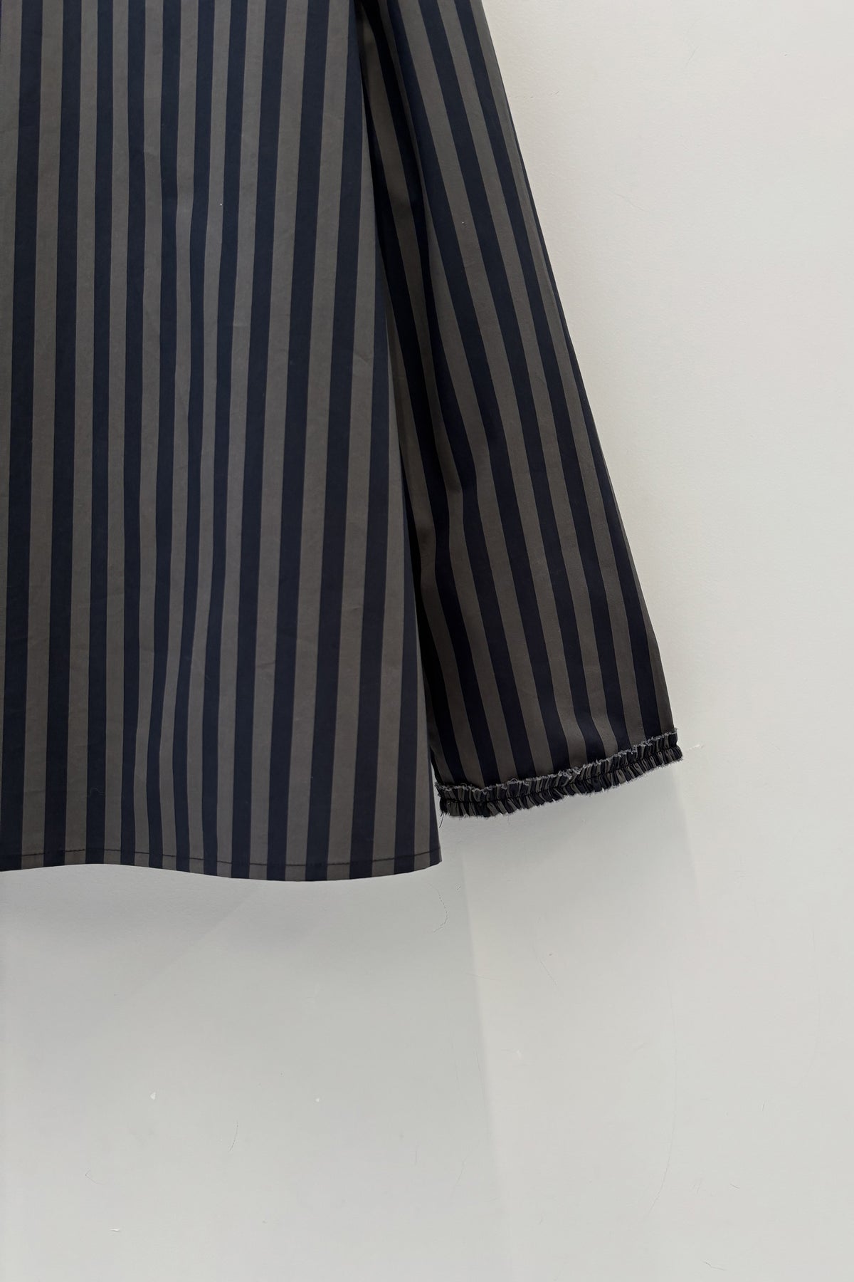 shirt sylvain grey x black stripe