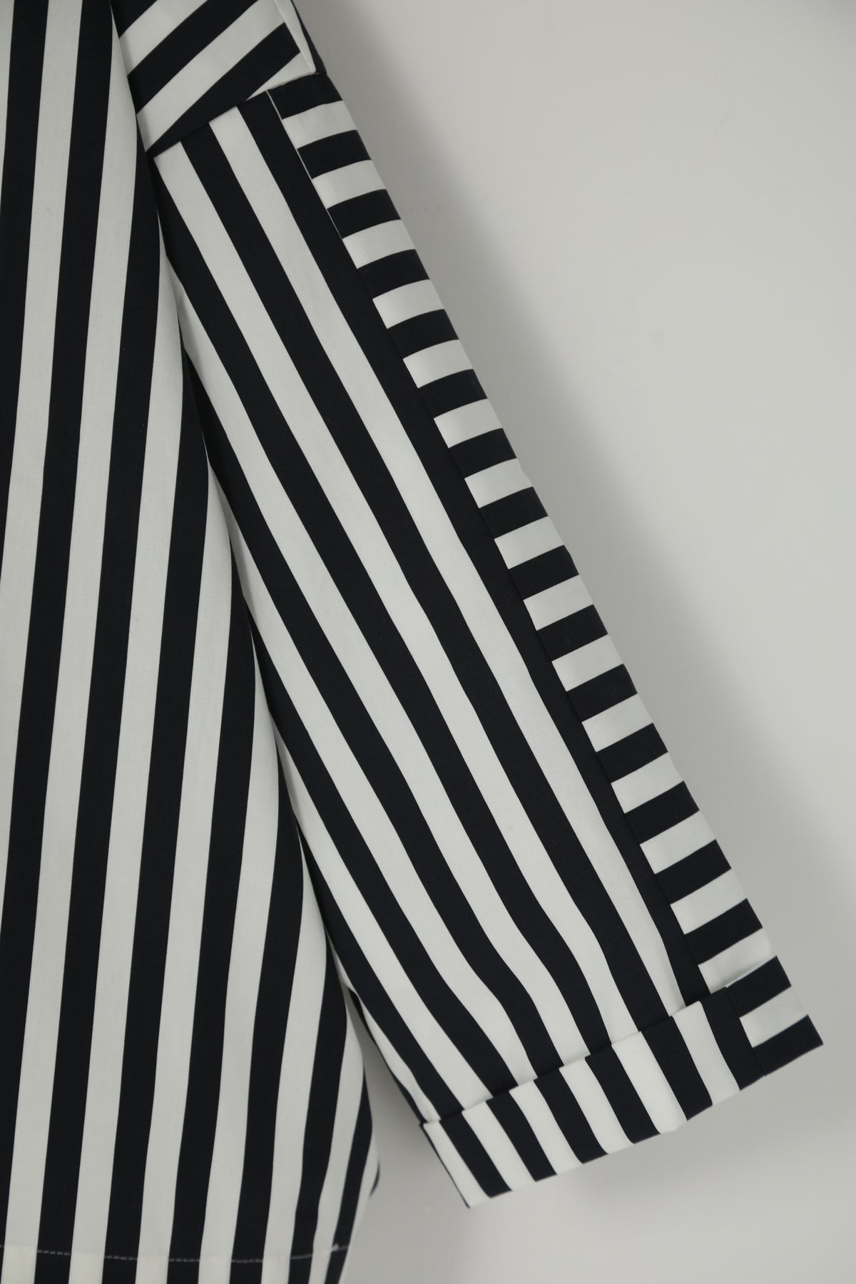 shirt brigitte white x navy stripe