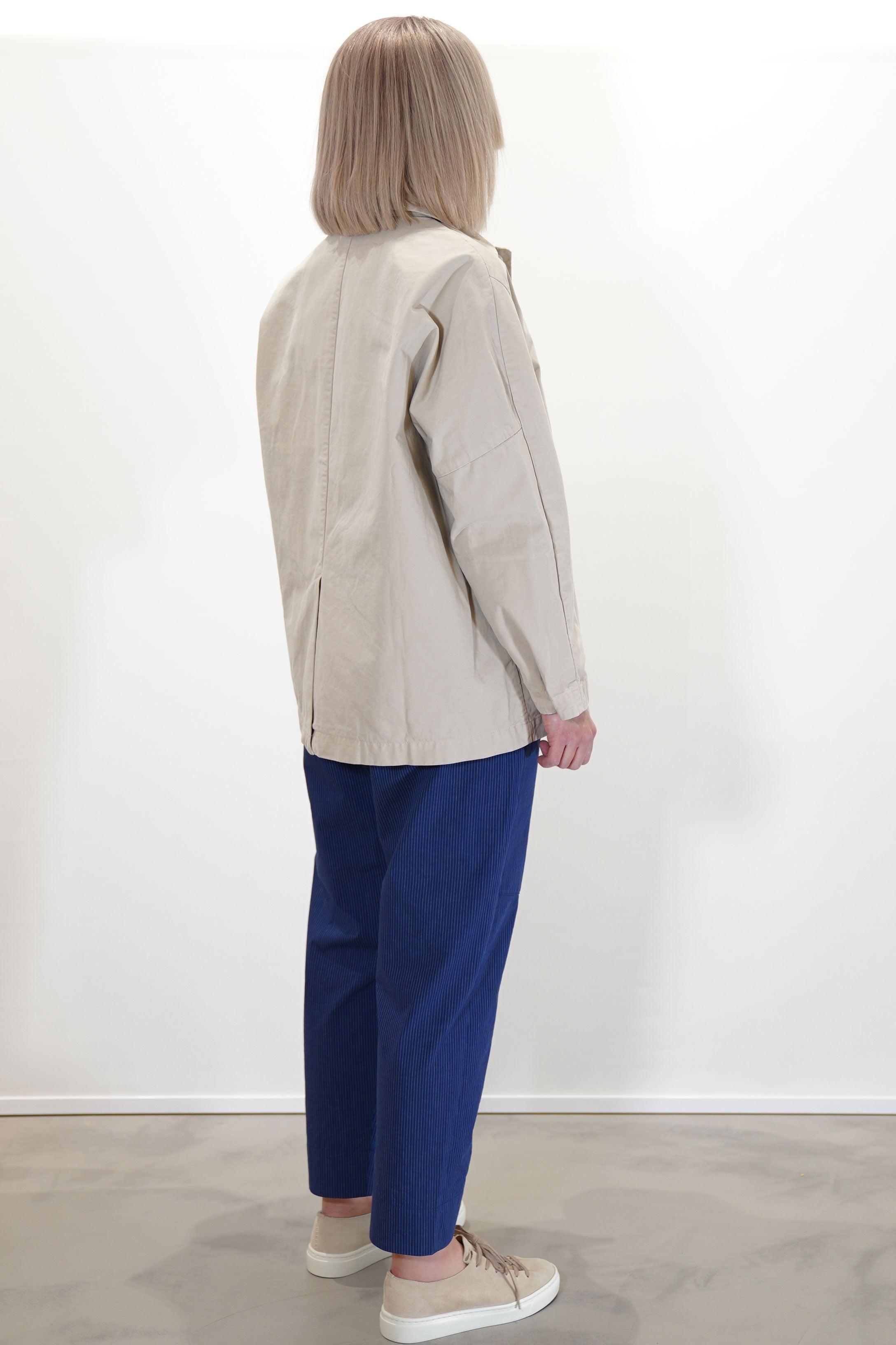 mechanic jacket work twill porridge