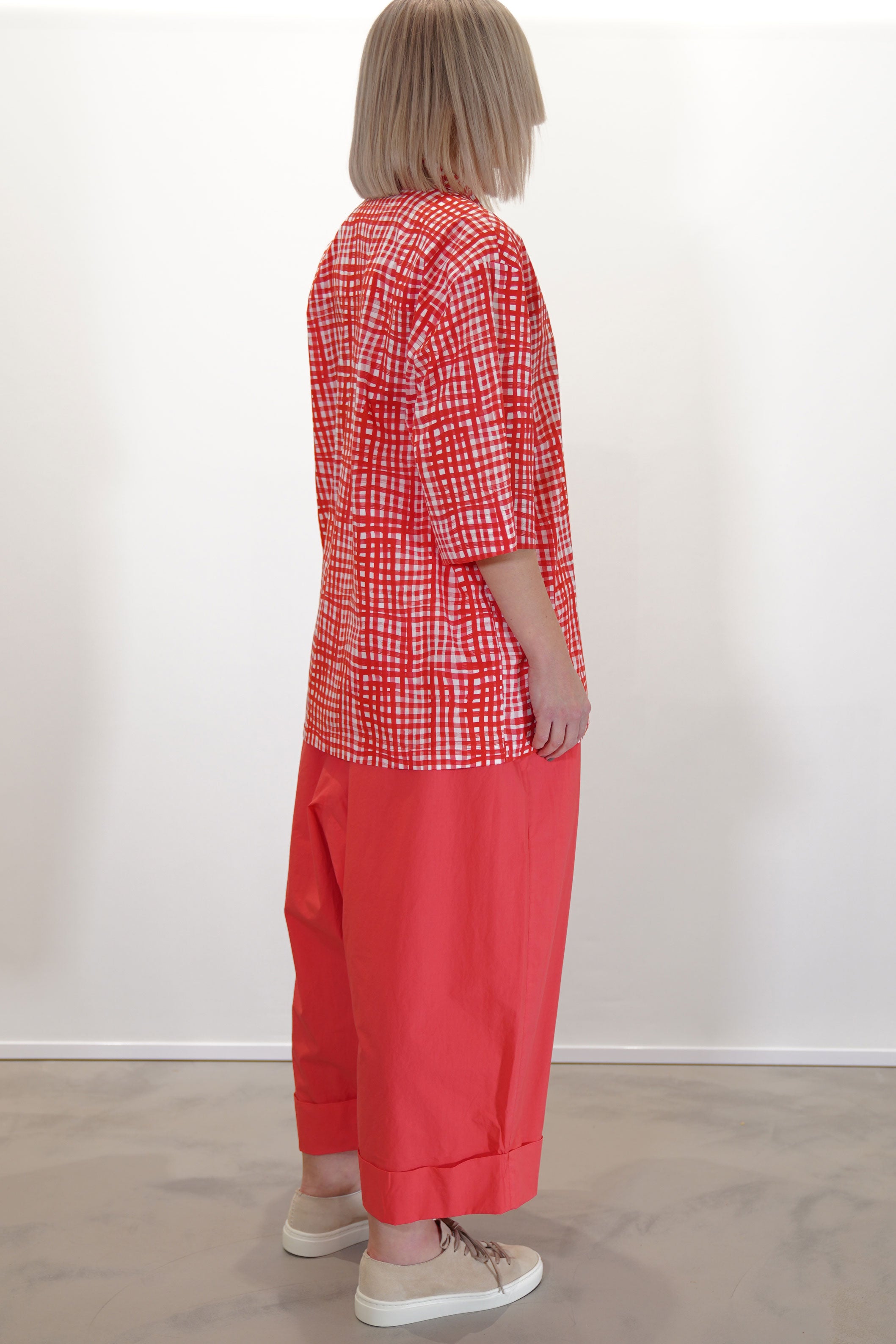 landscaper shirt painted check jam