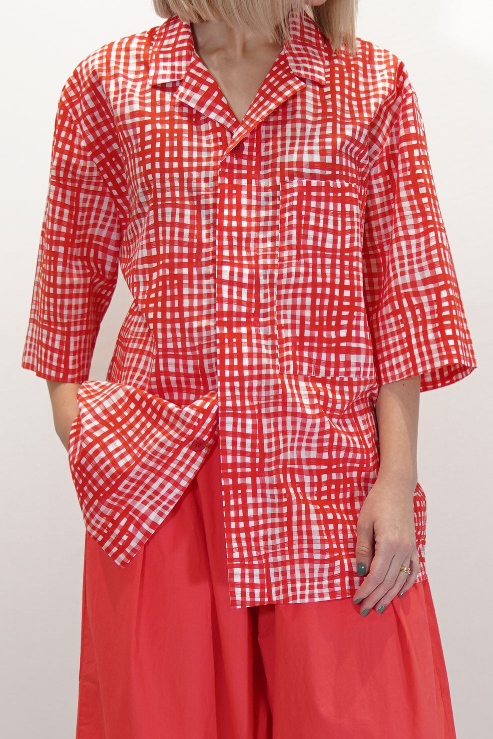 toogood the landscaper shirt シャツ サイズ4 toogood landscaper shirt painted check jam | Carrousel The Store