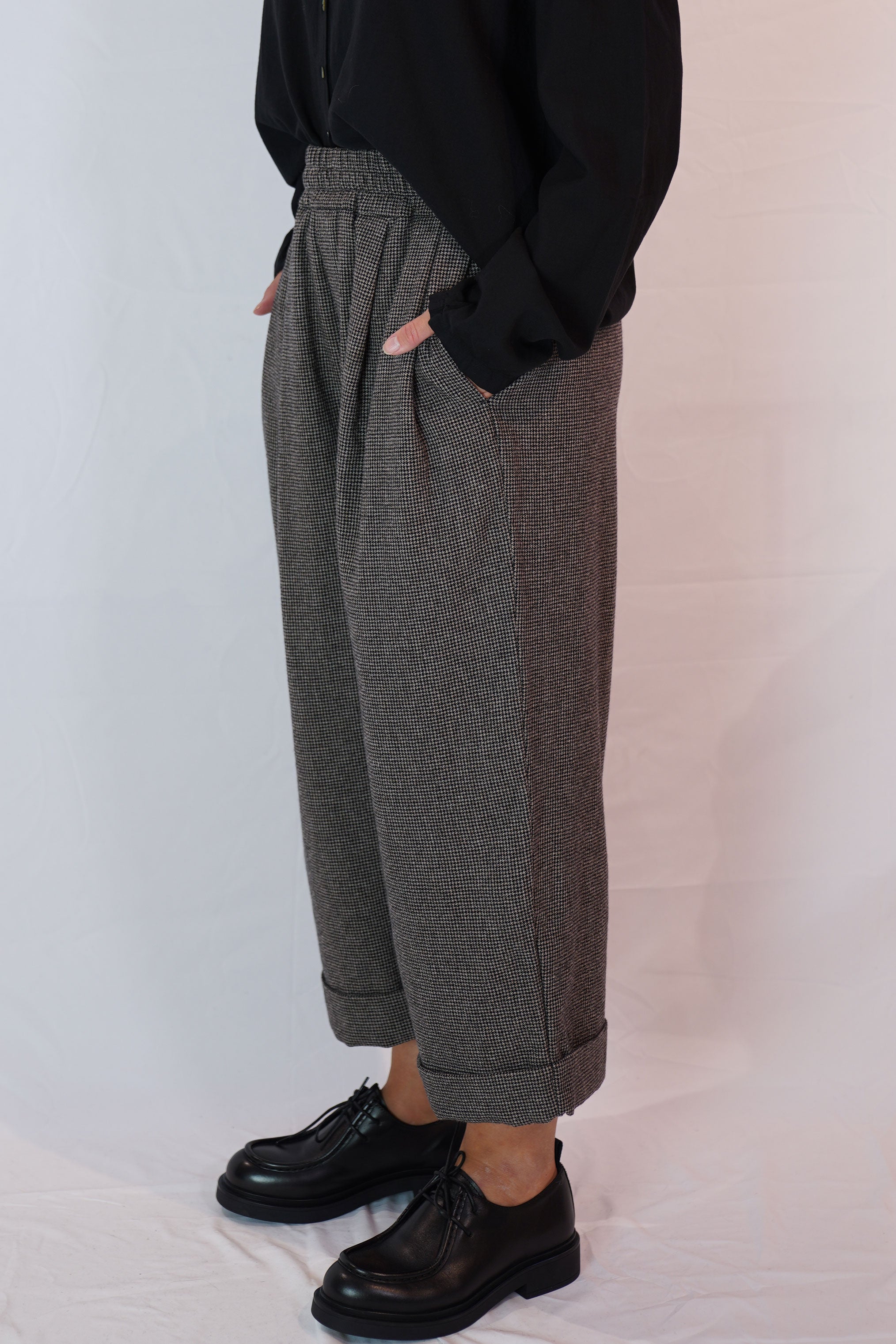 bragoni pied de poule coffee