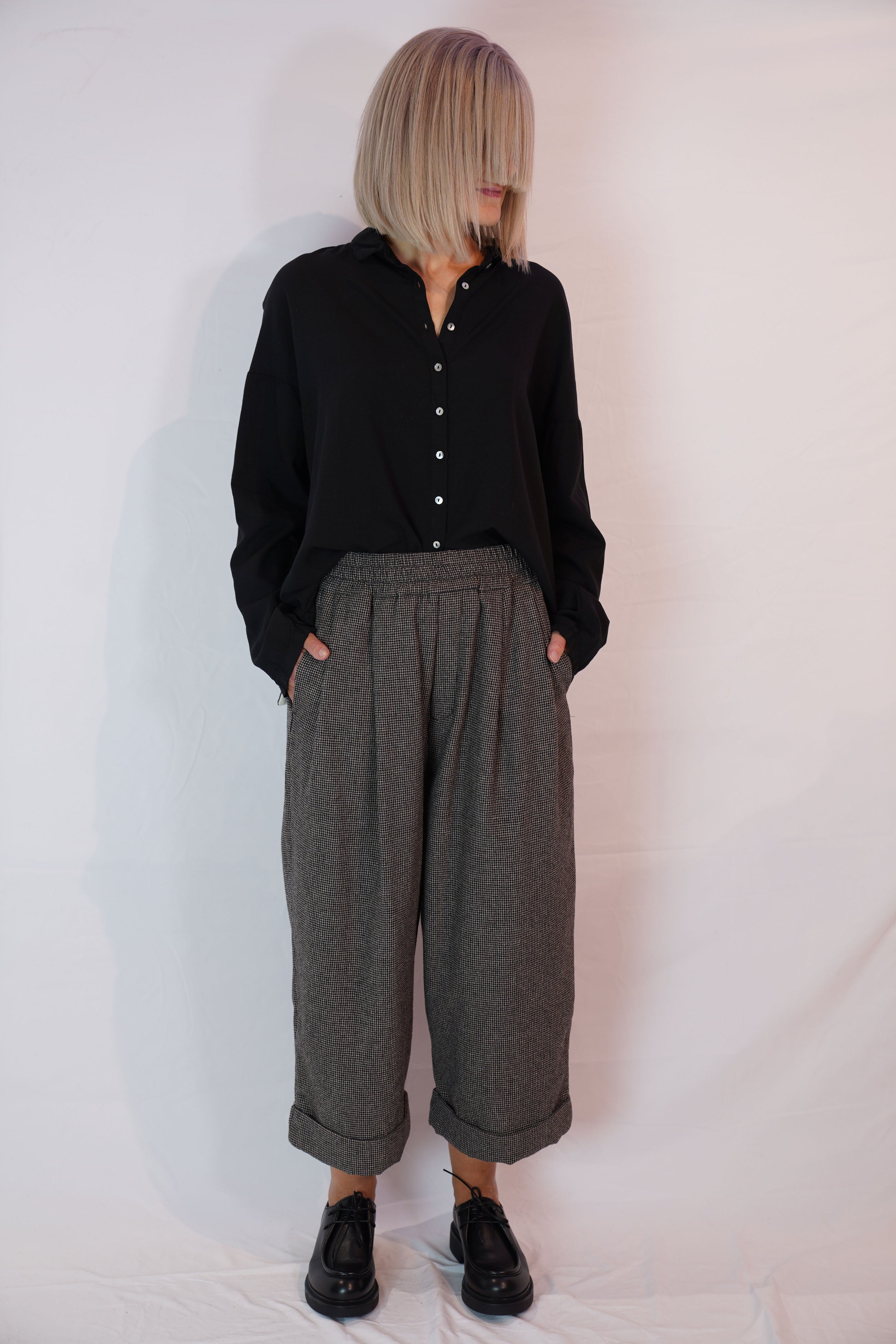 bragoni pied de poule coffee