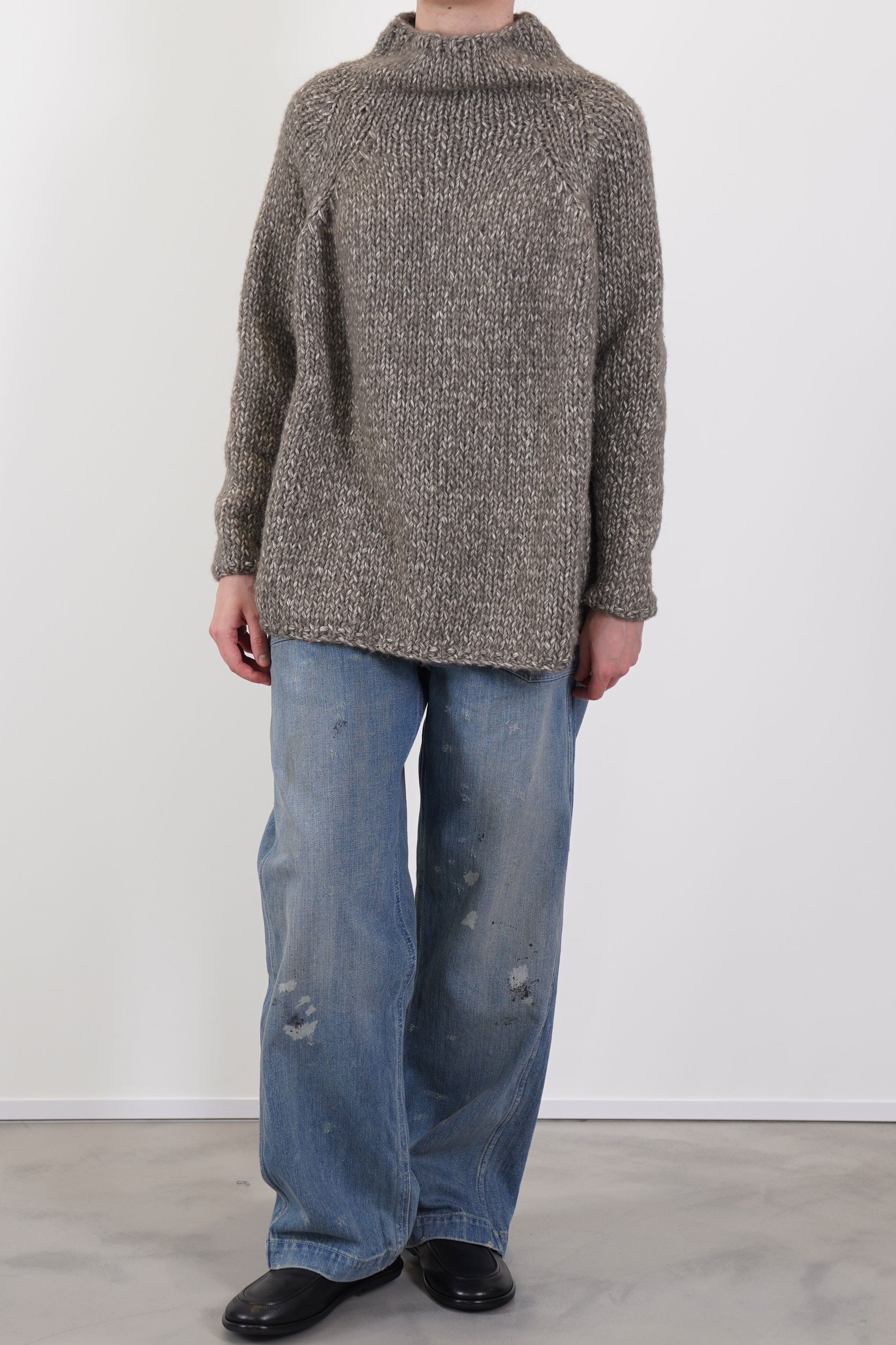 hand knitted dolcevita co|wp pepper