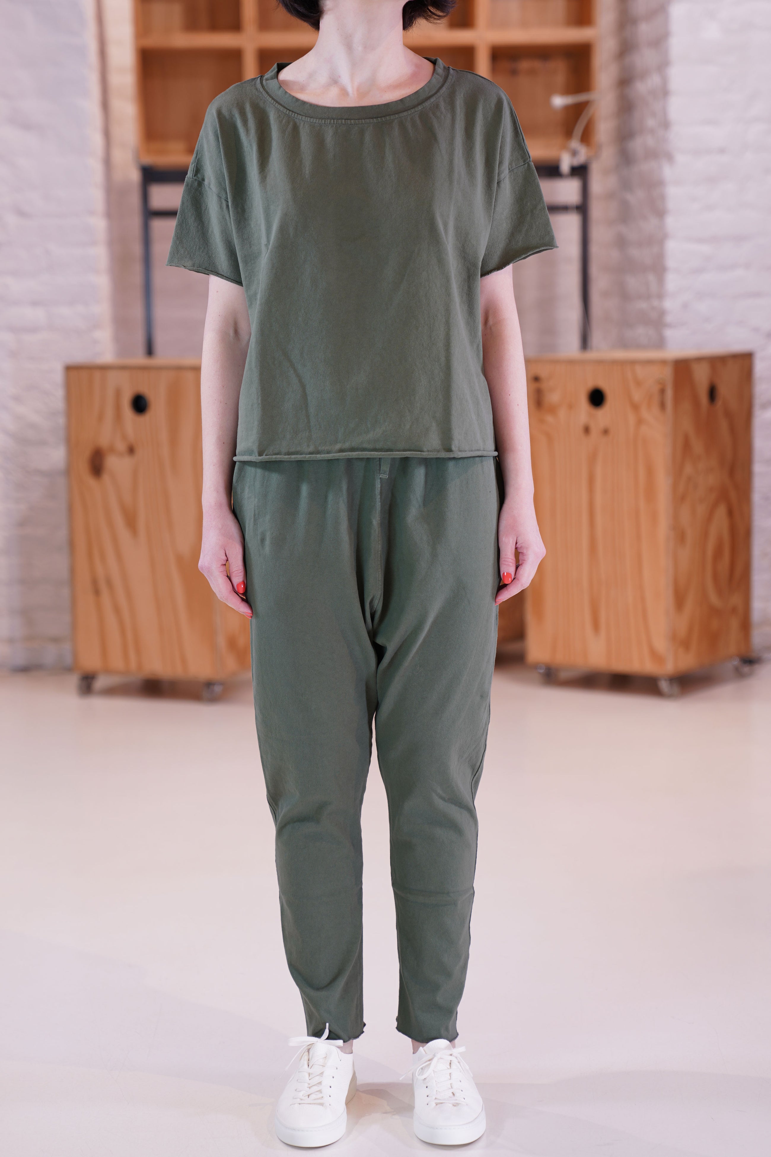 pantalone new basic hc green