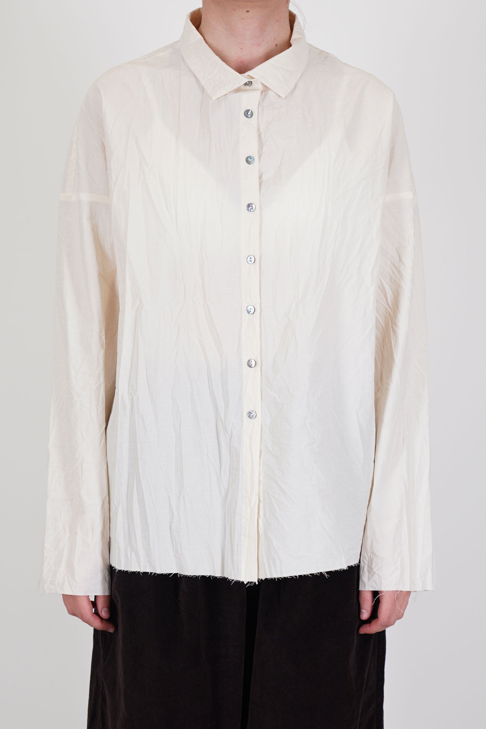 short collar shirt lwr natural