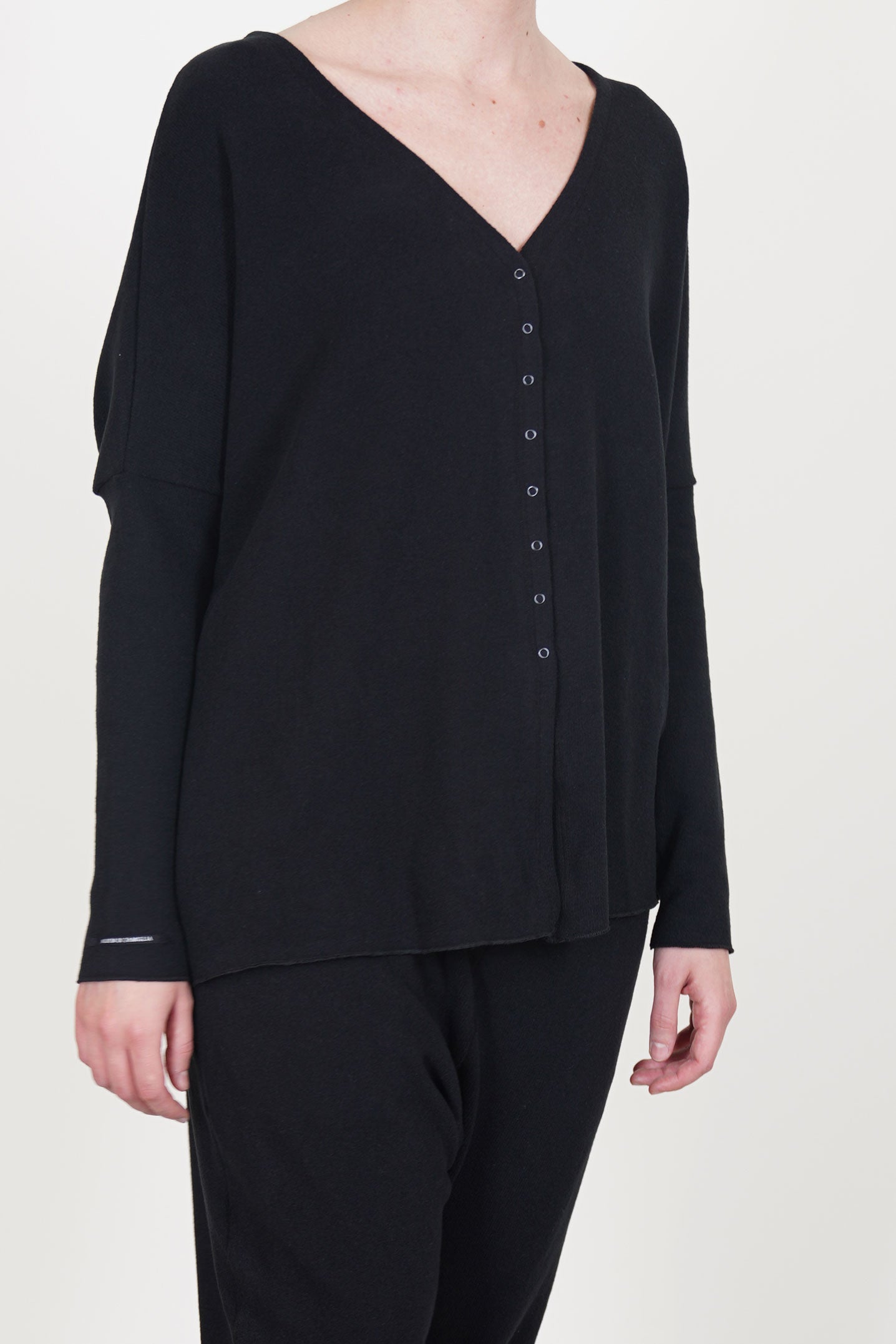 soft cardigan jp black