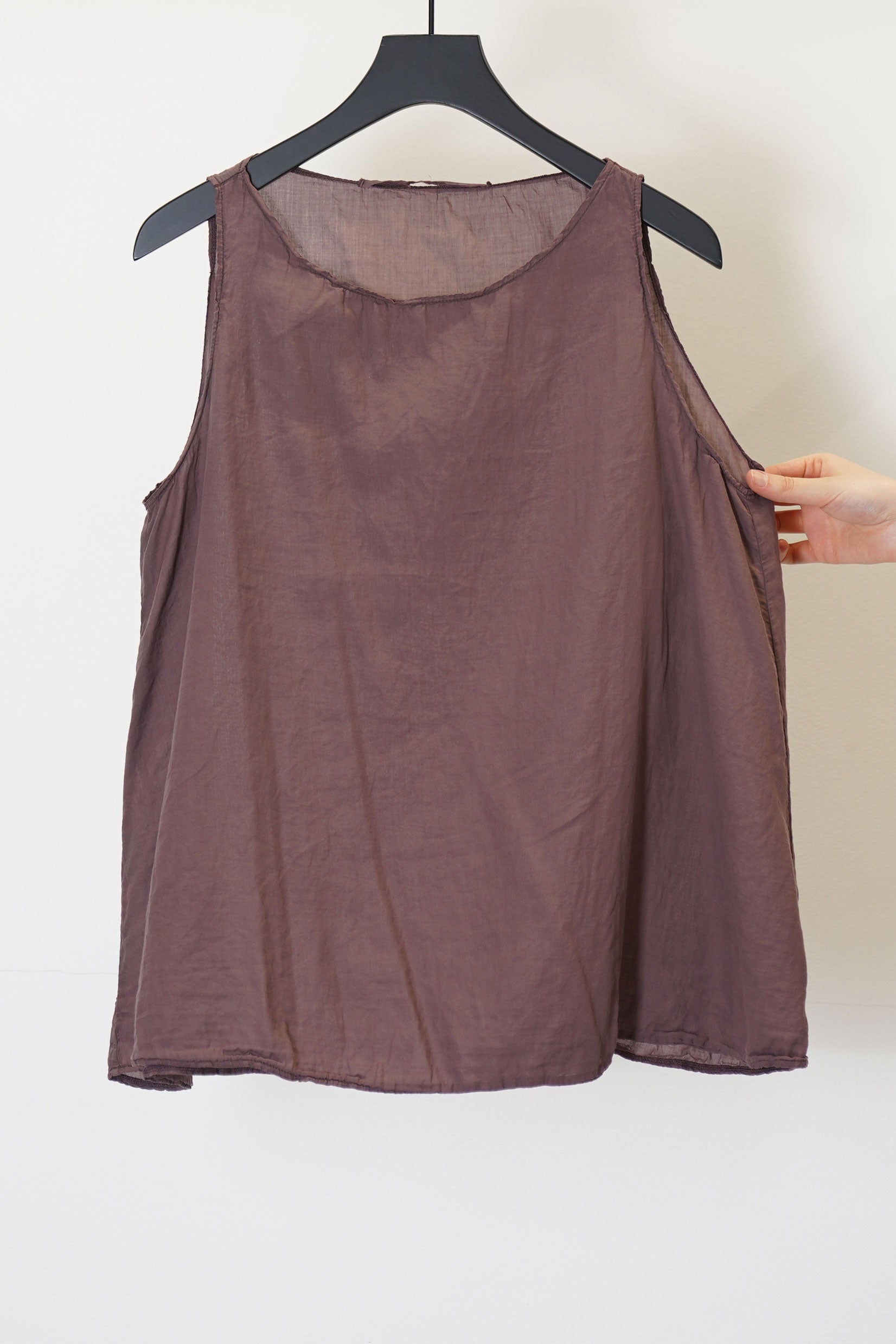 album di famiglia tank top tl mauve | carrousel the store