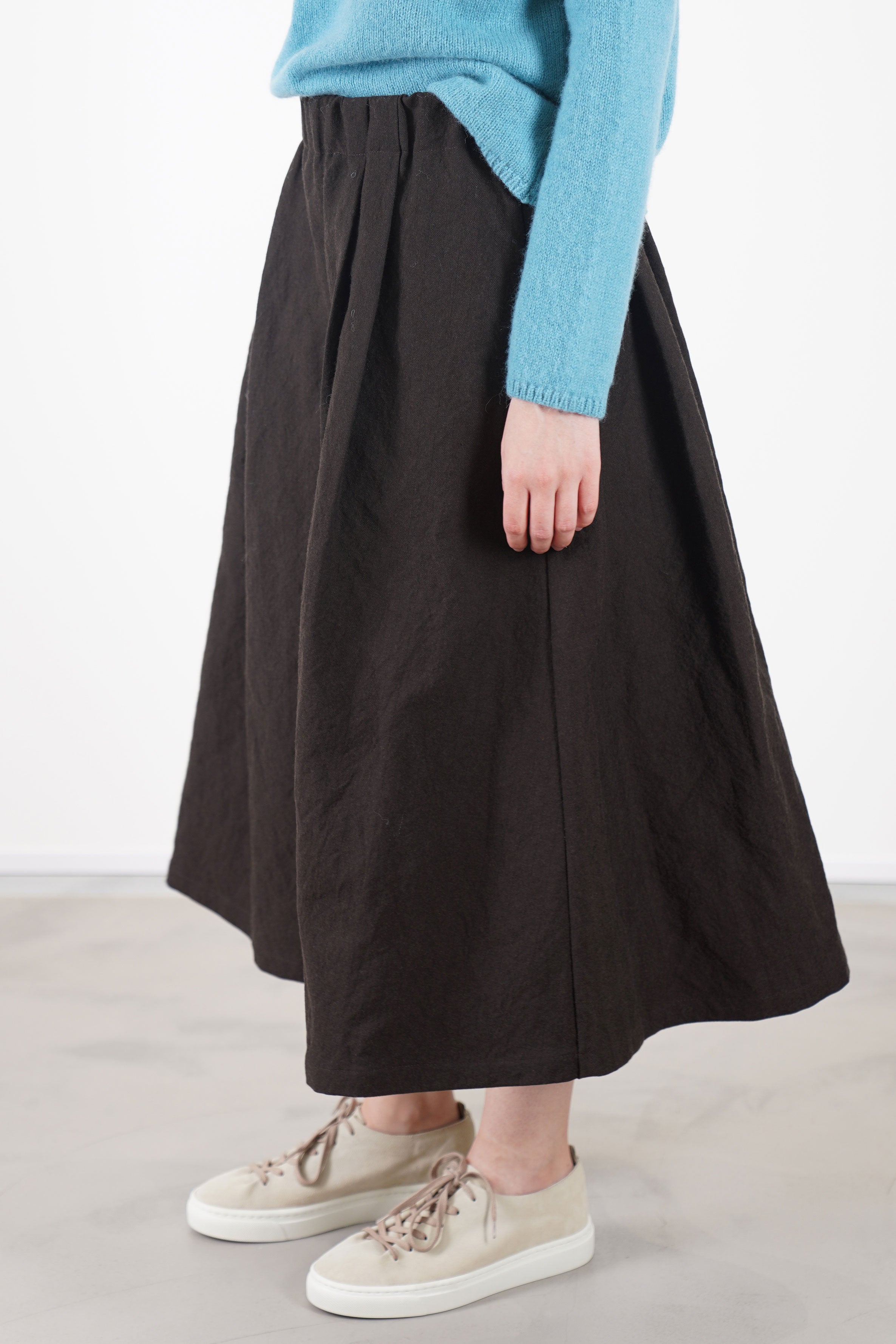 woolen skirt coffee p1975/ts888