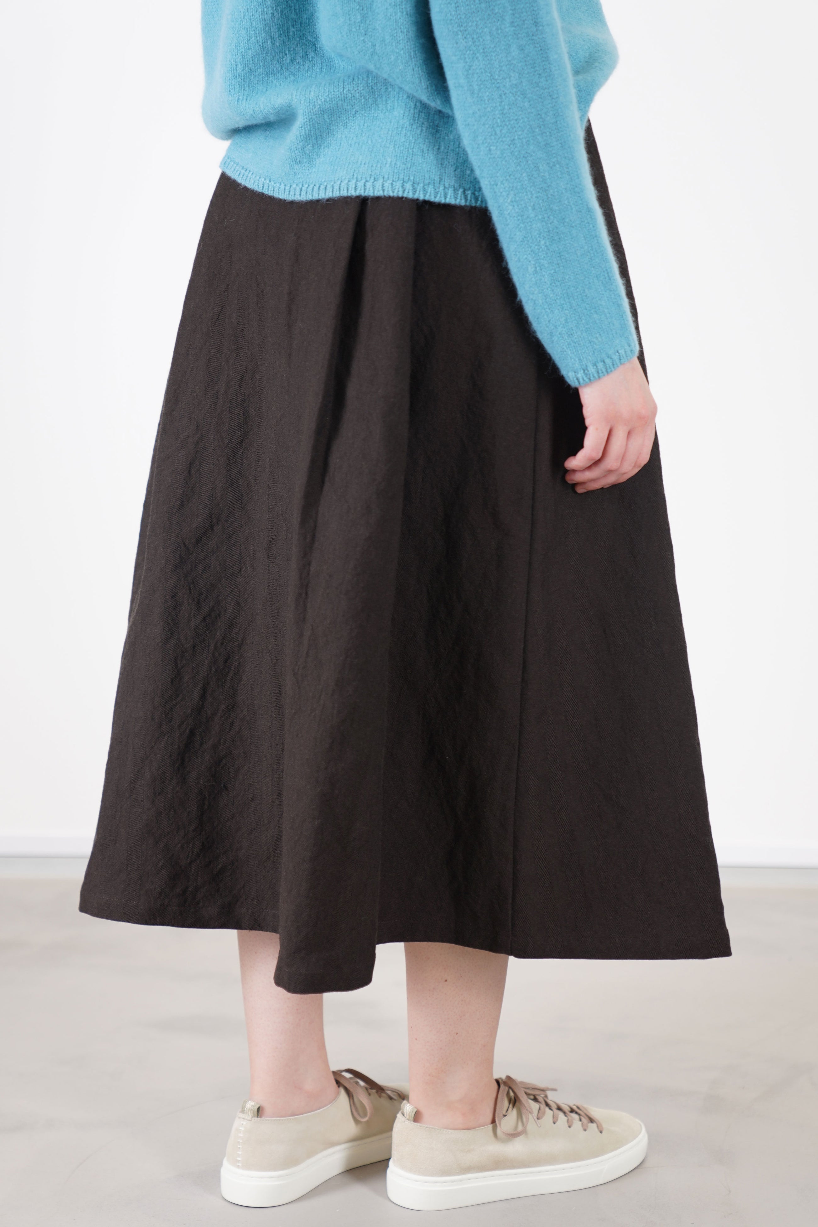 woolen skirt coffee p1975/ts888