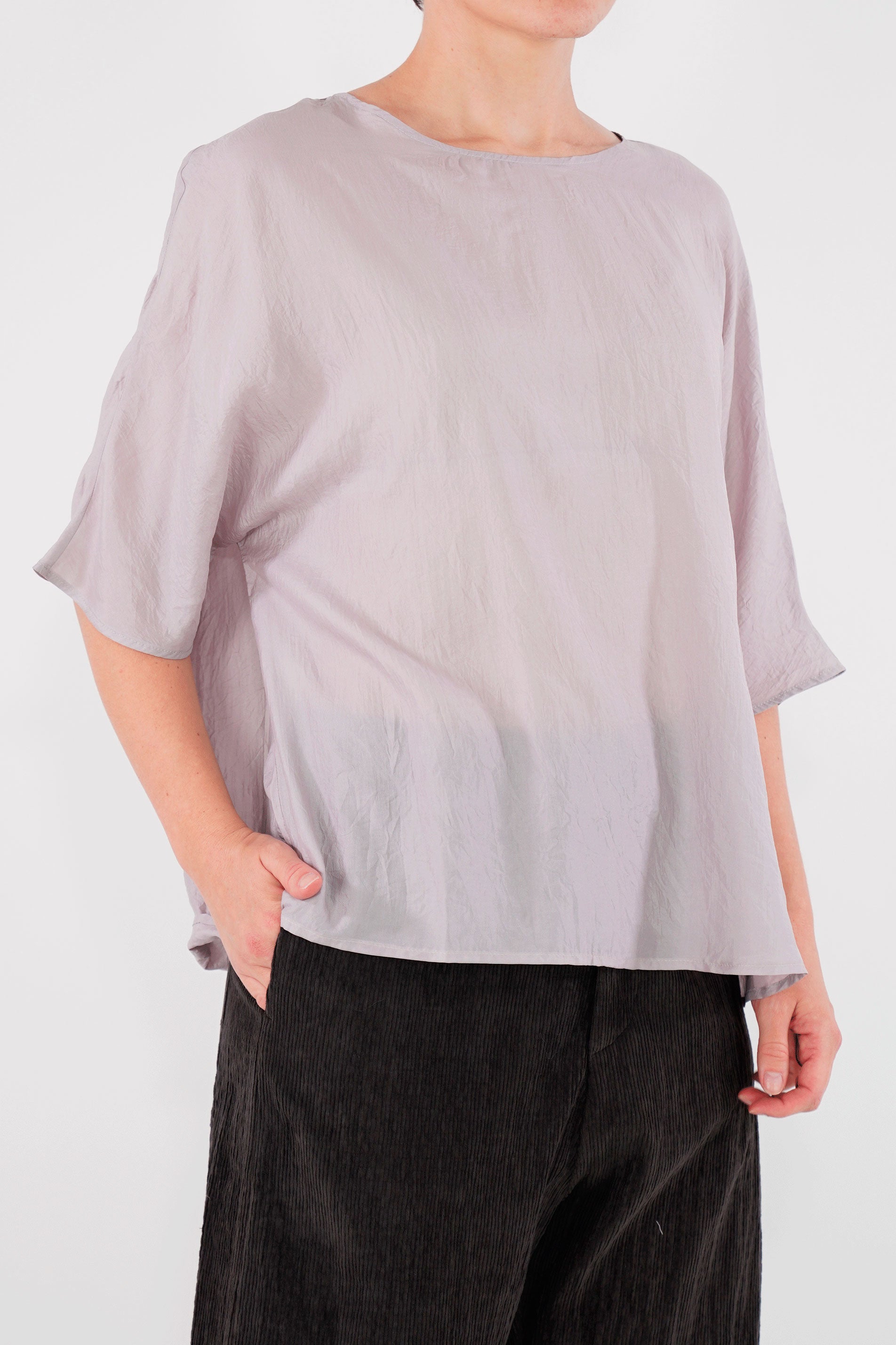 silk blouse pink p1698/ts750