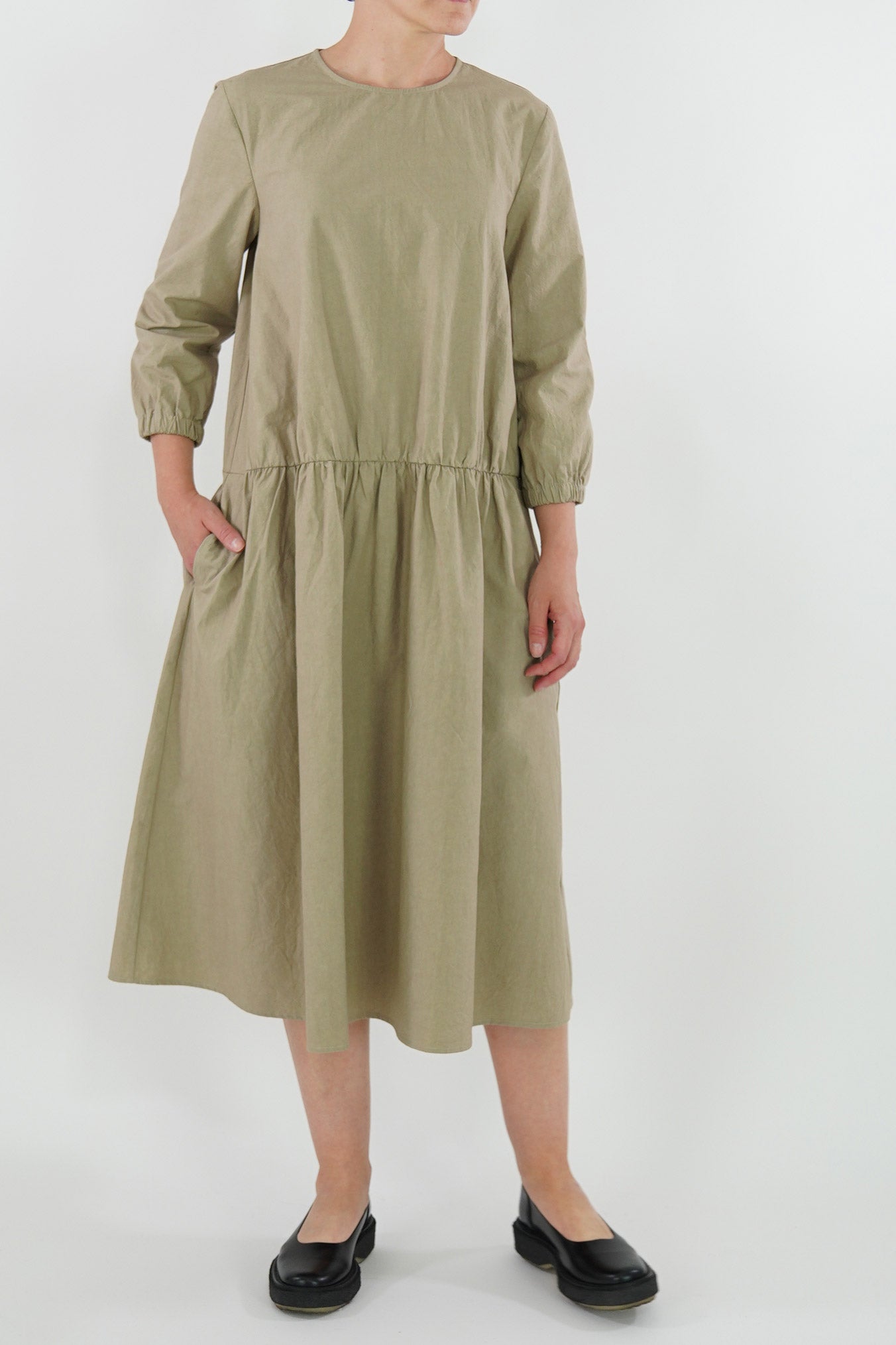 cotton dress ecru p1778/ts711