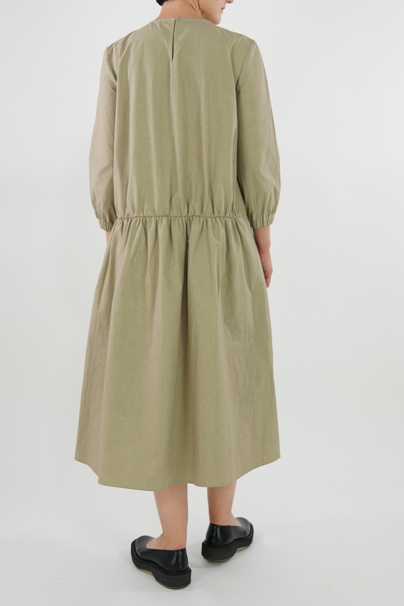 cotton dress ecru p1778/ts711