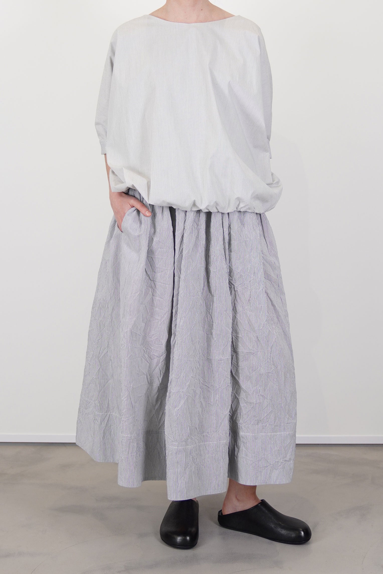 skirt fine stripes abyss p1569/ts942