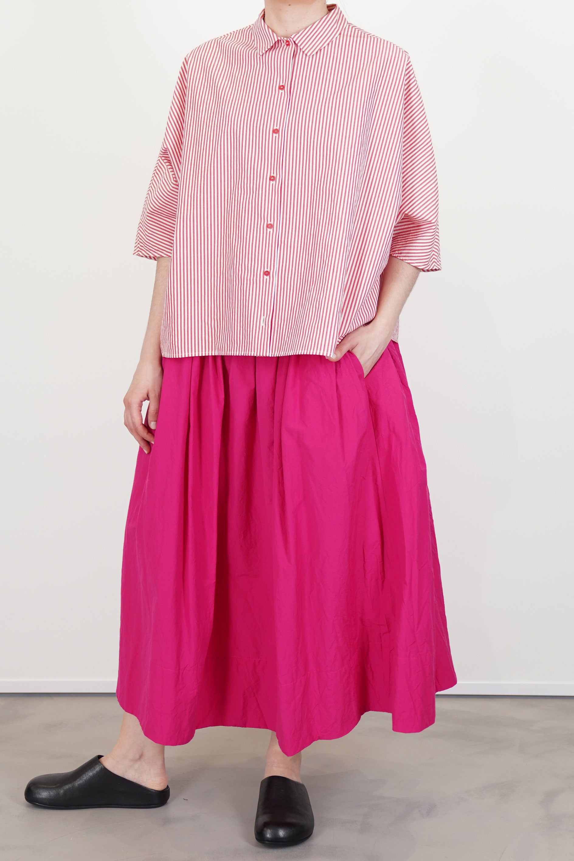 apuntob skirt raspberry p1569/ts940 | carrousel the store