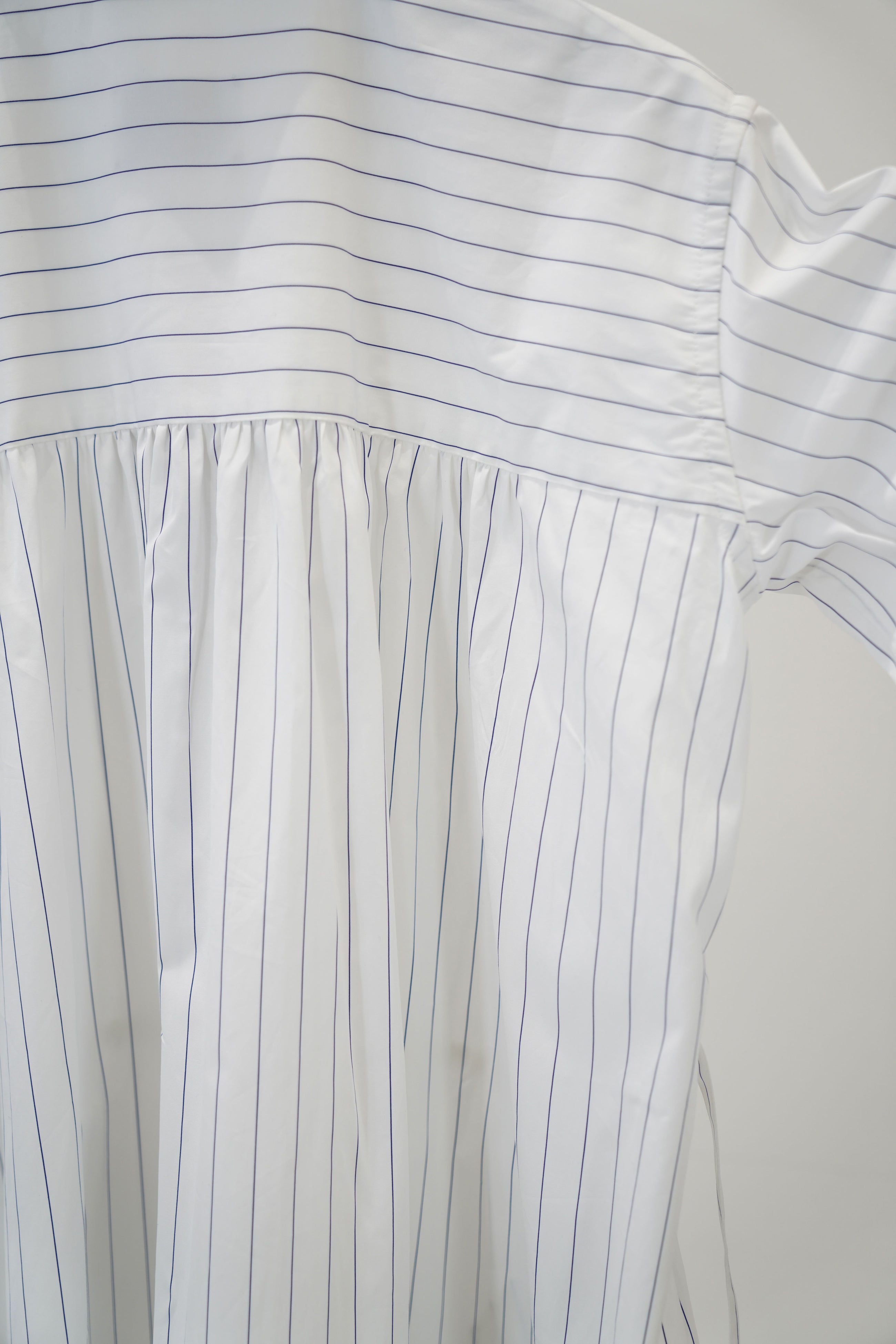 dress ginger lapis stripes