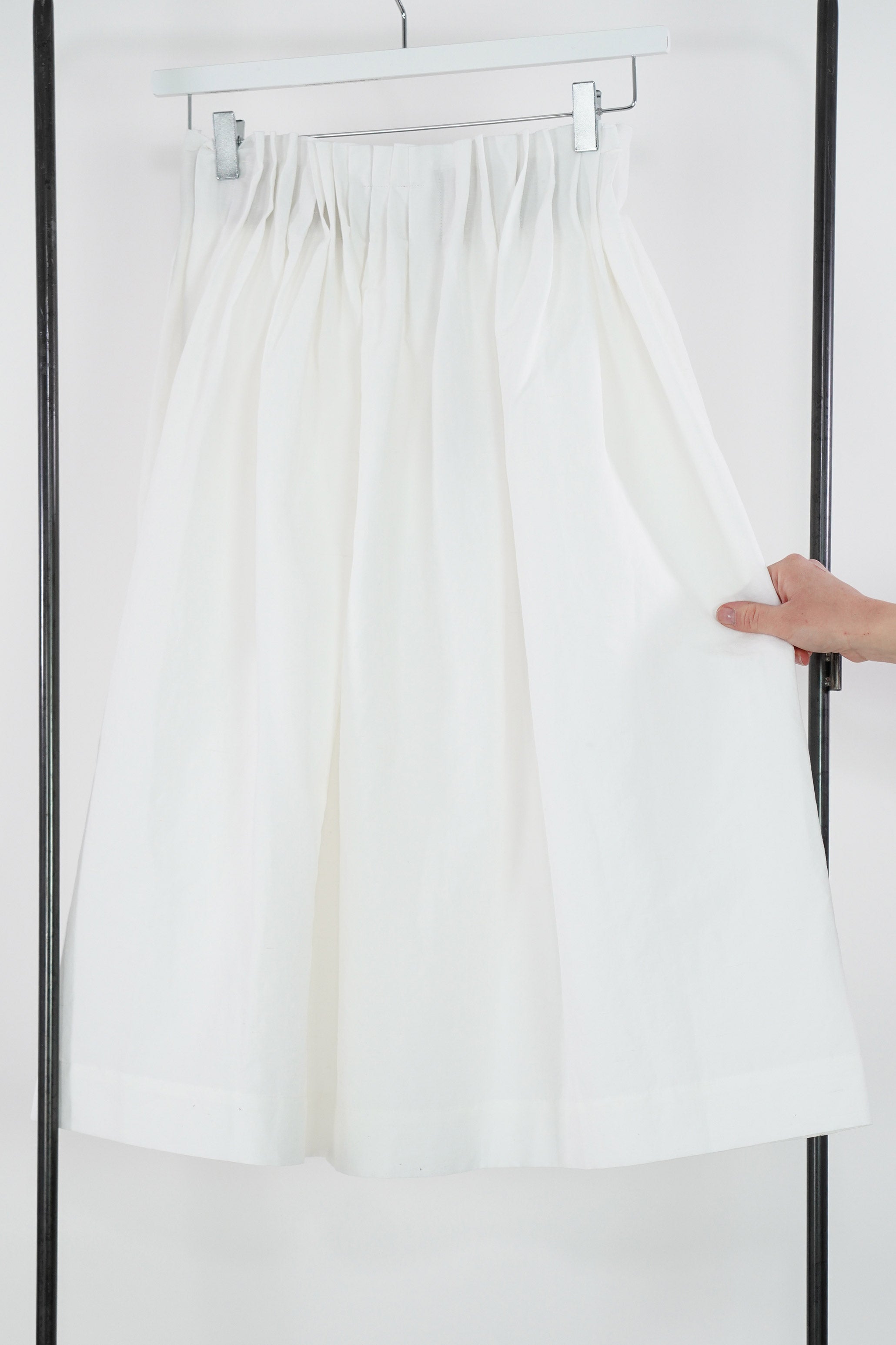 skirt selenite white