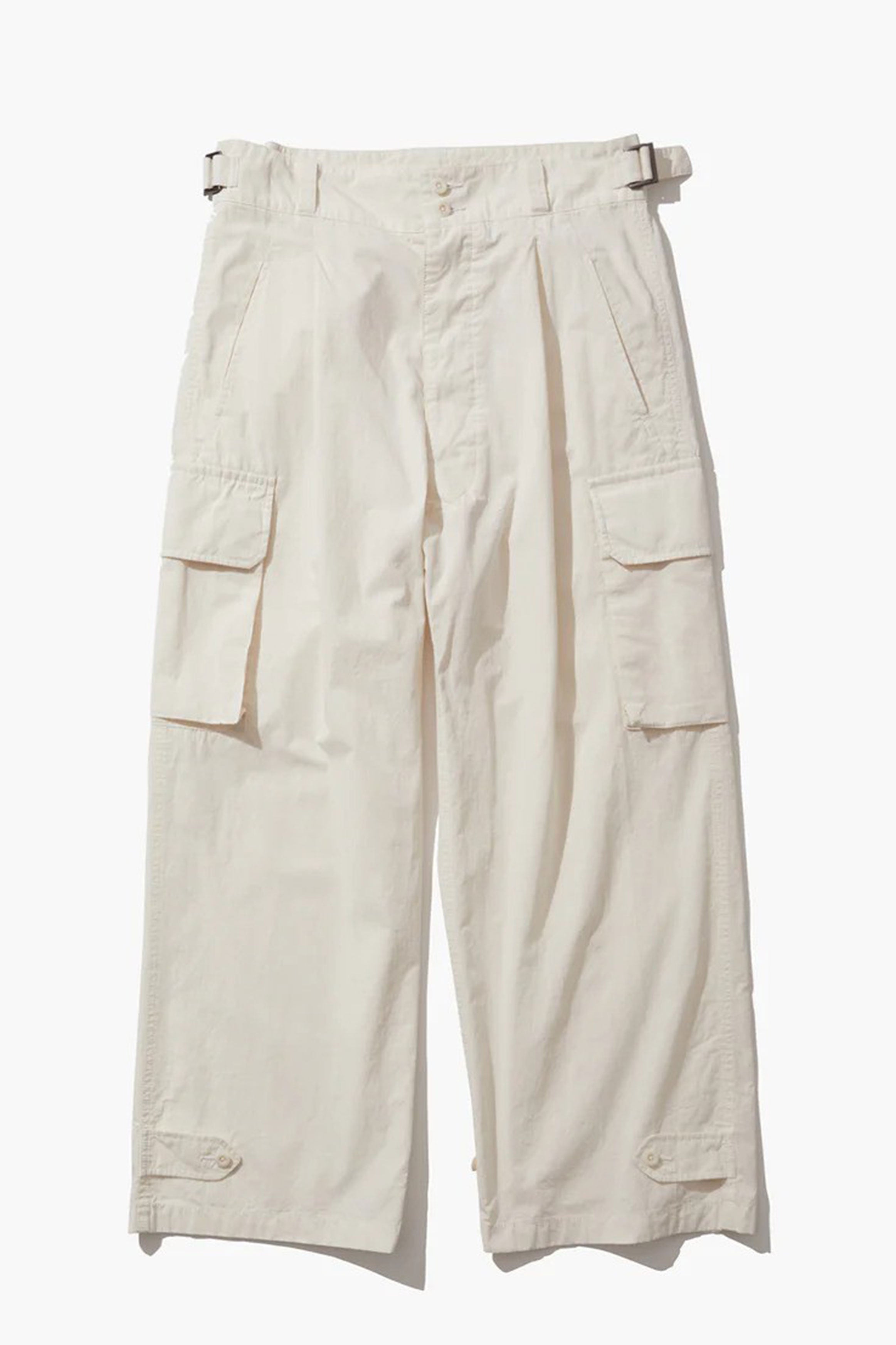 m-47 cargo pants raw cotton