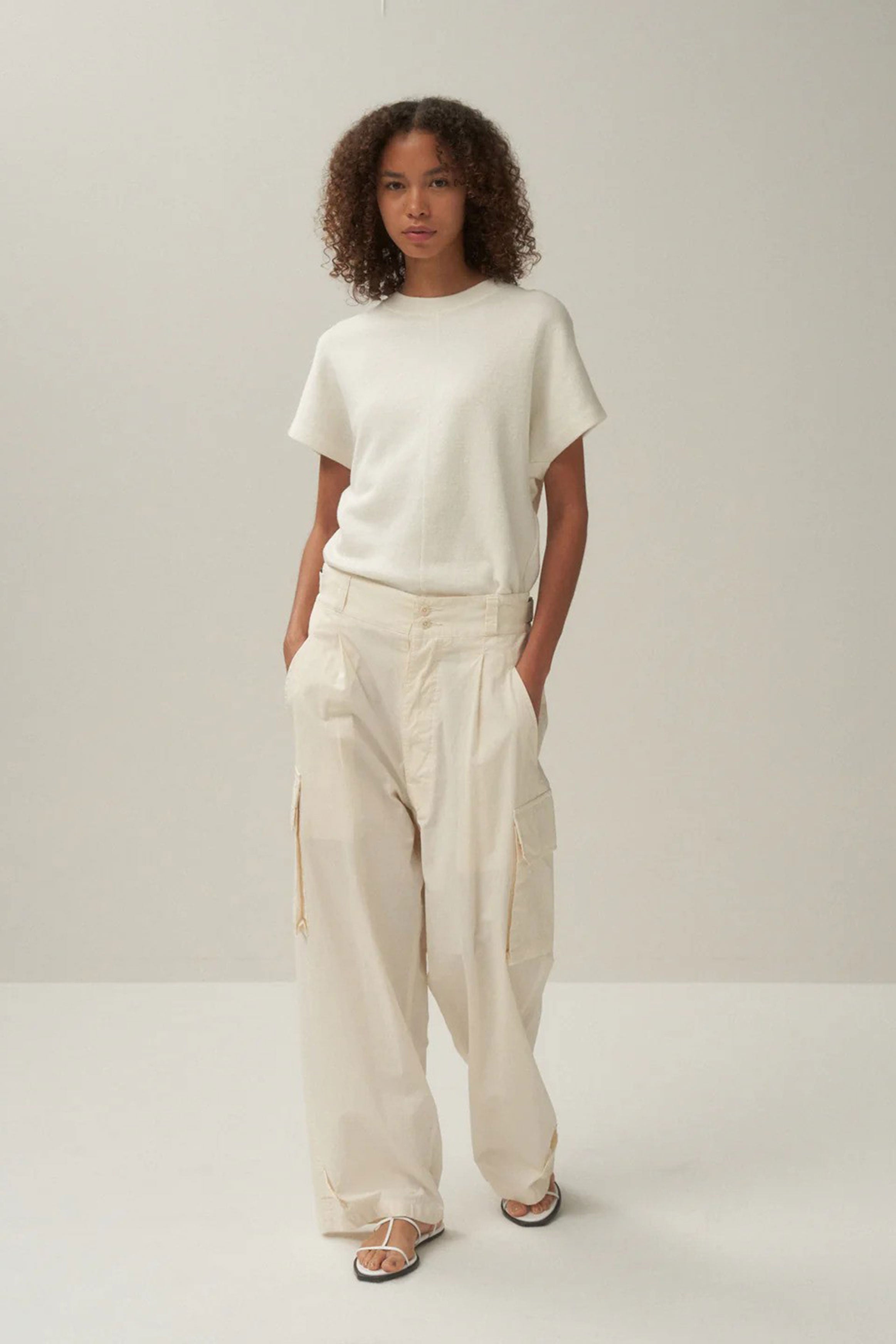ATON Ｍ-47 CARGO PANTS aton m-47 cargo pants raw cotton | Carrousel The Store