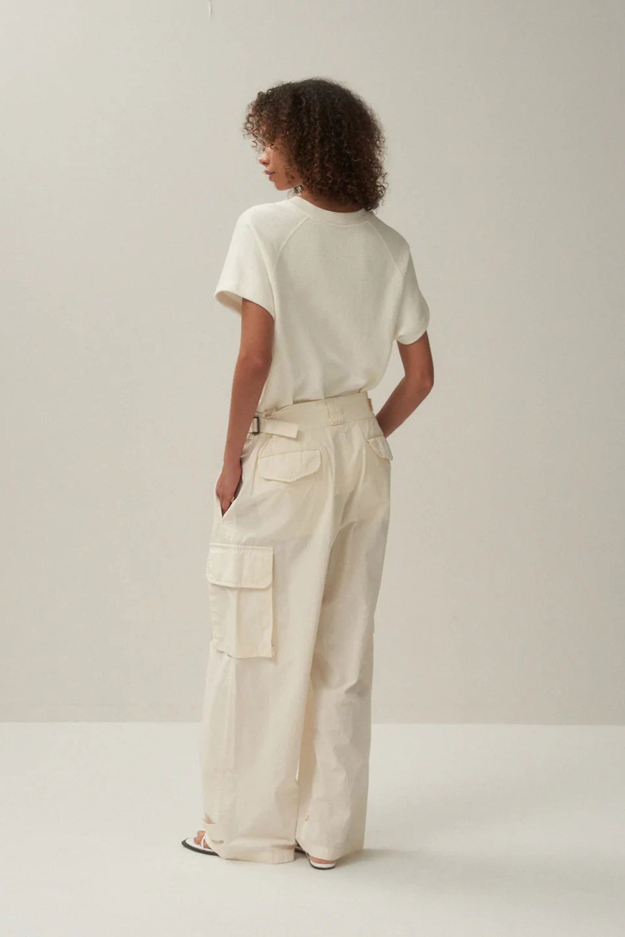 m-47 cargo pants raw cotton