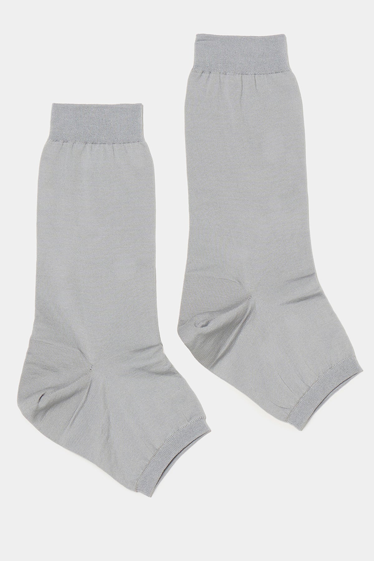 toeless socks grey
