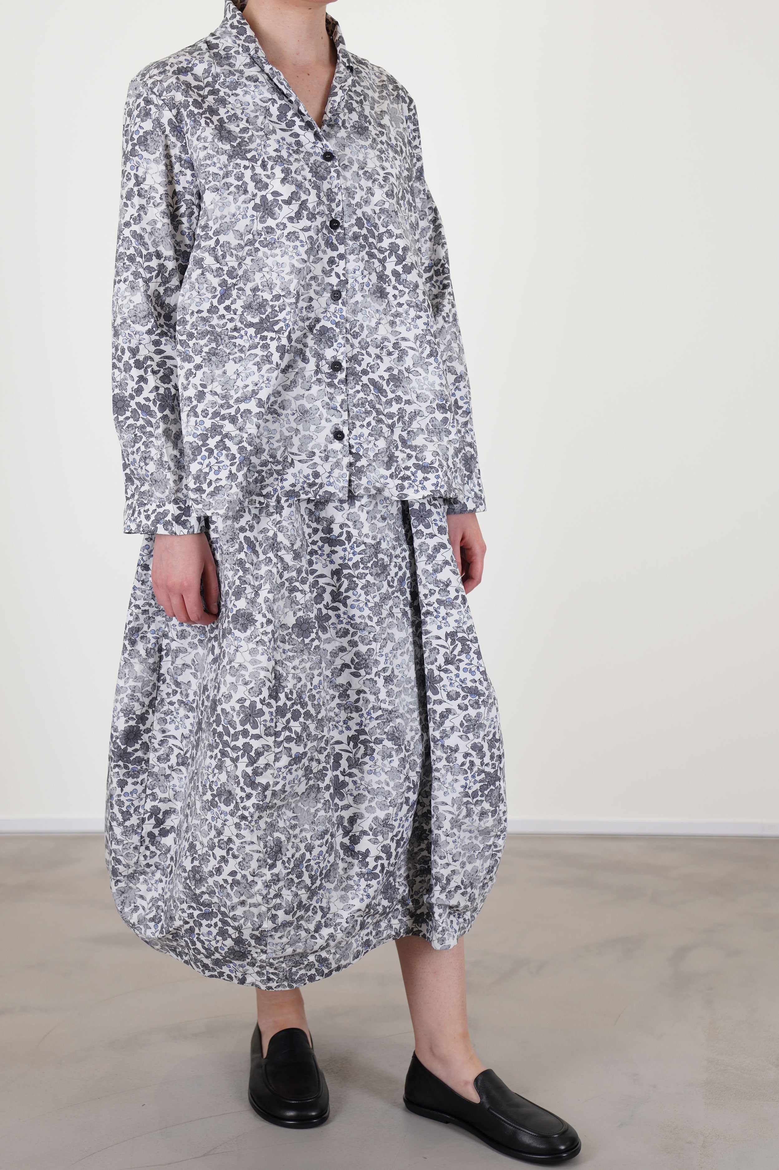 carla skirt bright flowers