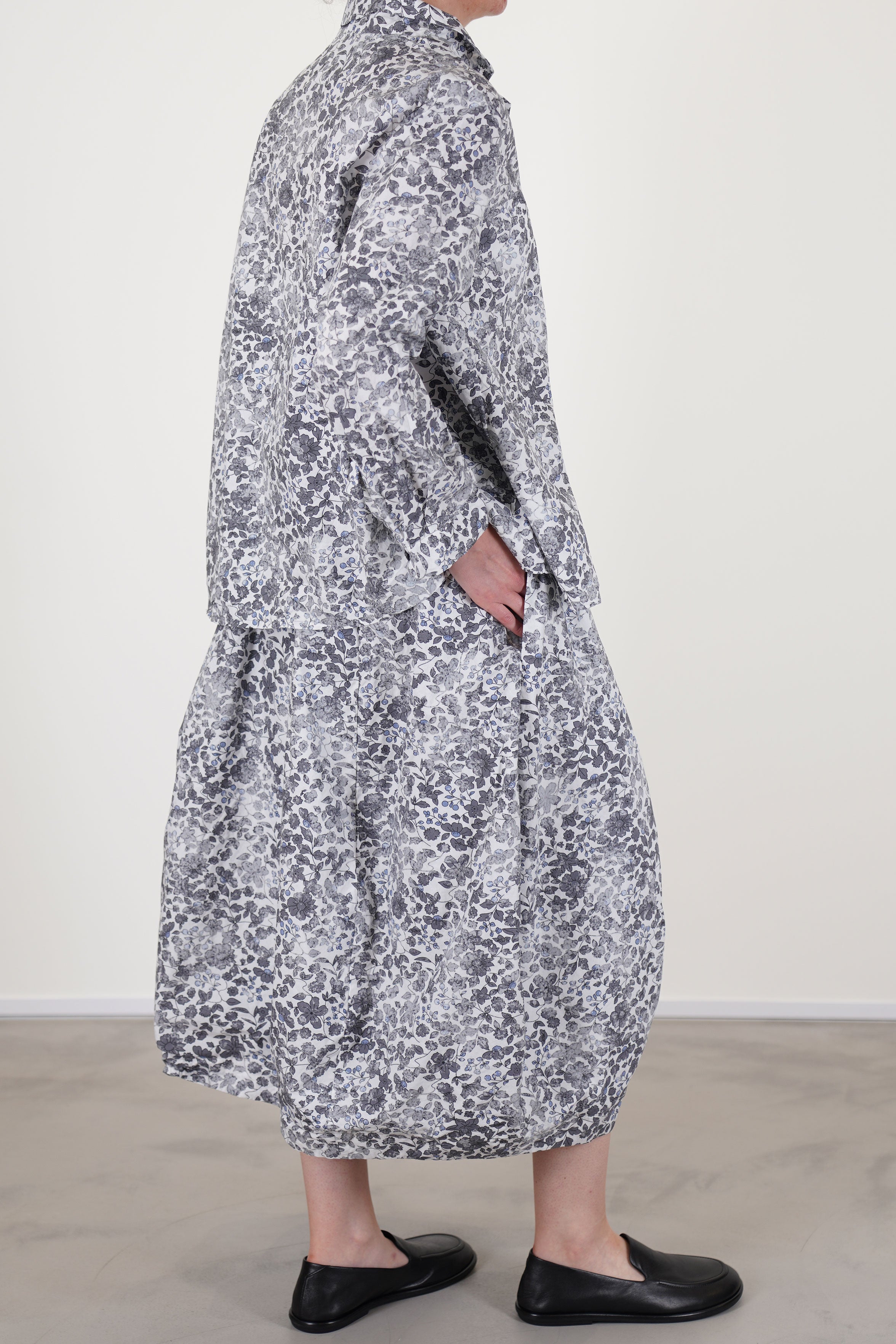 carla skirt bright flowers