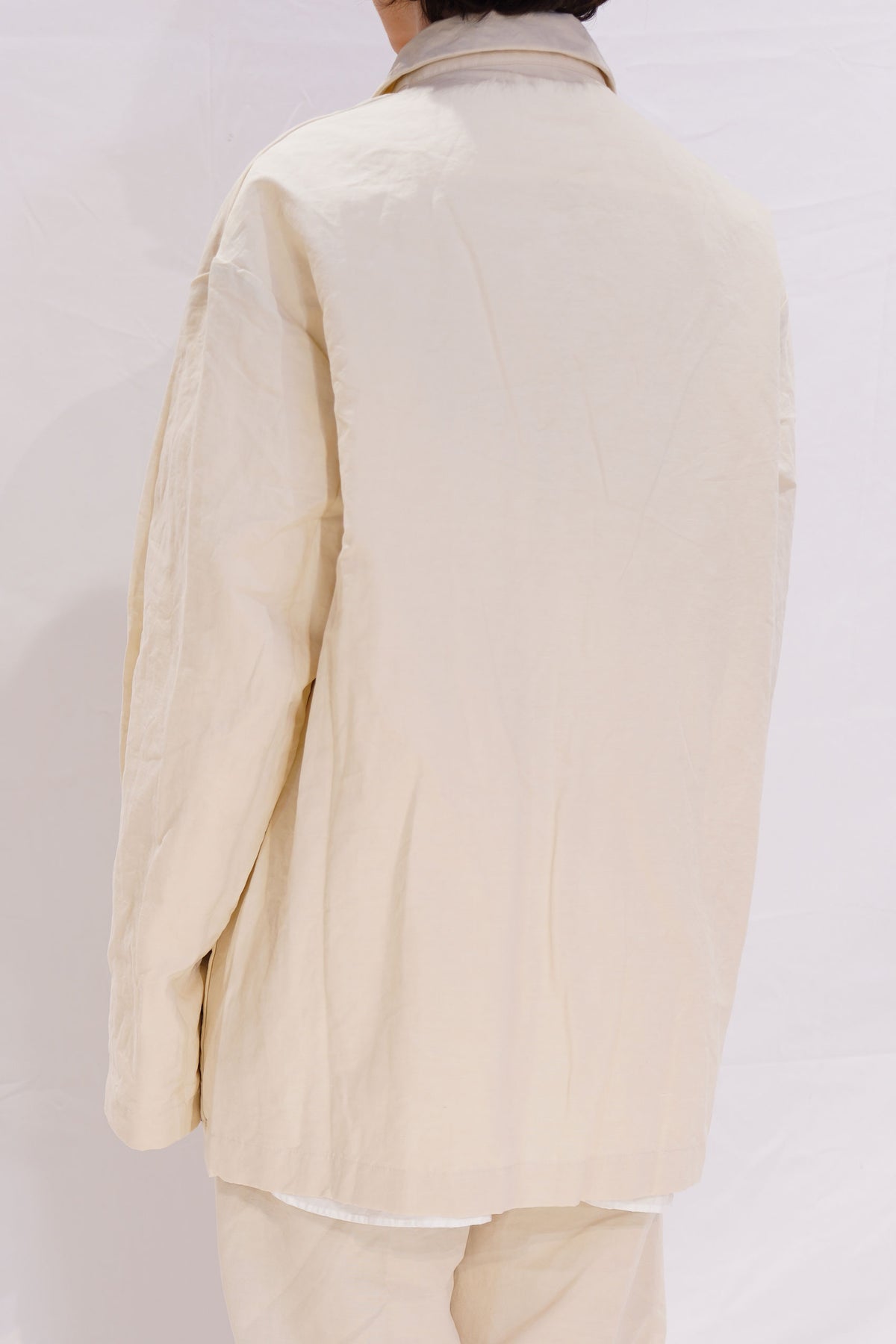 cotton and linen jacket bea almond