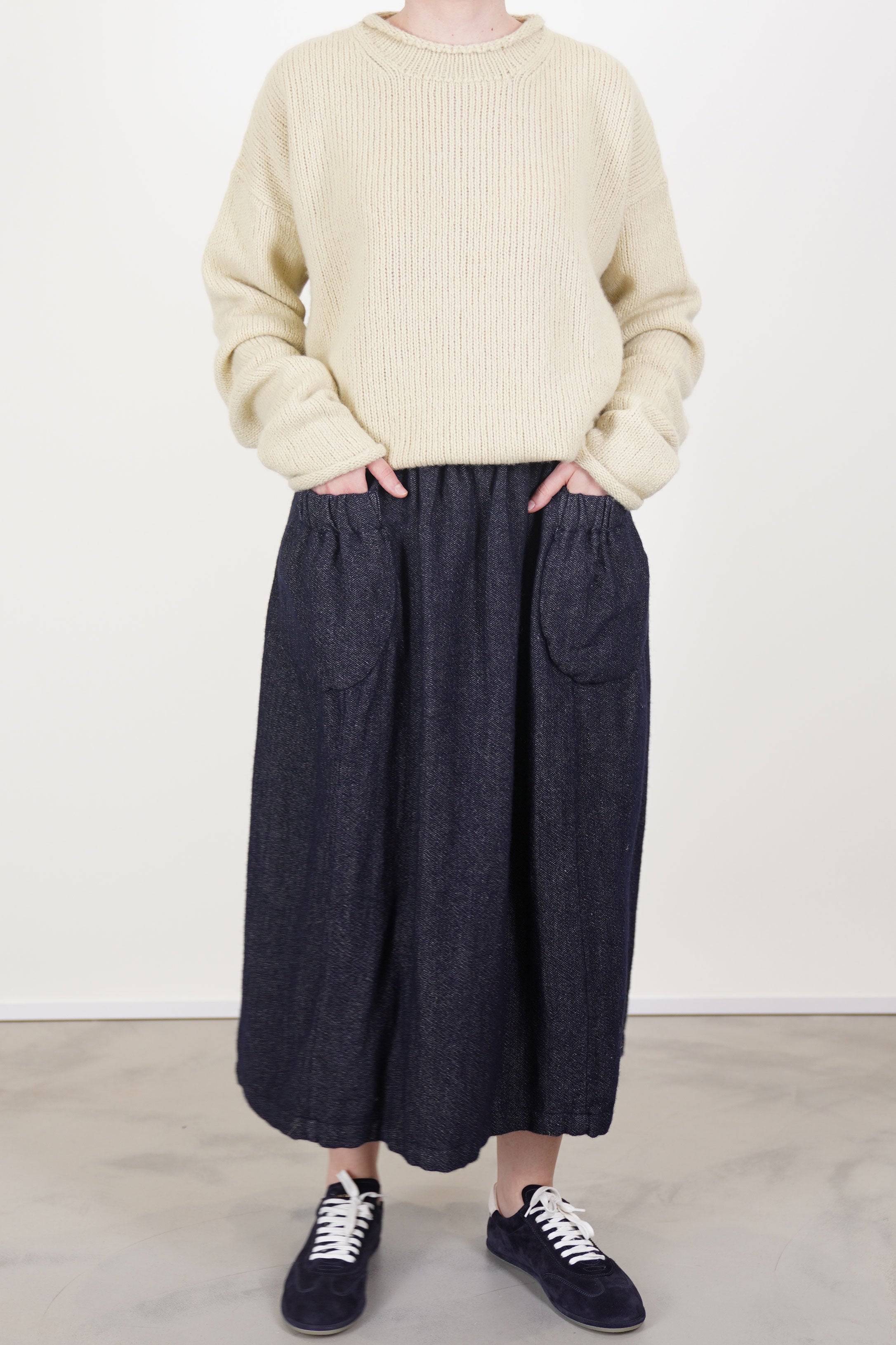 softy jumper wool cash oatmeal 25hk031