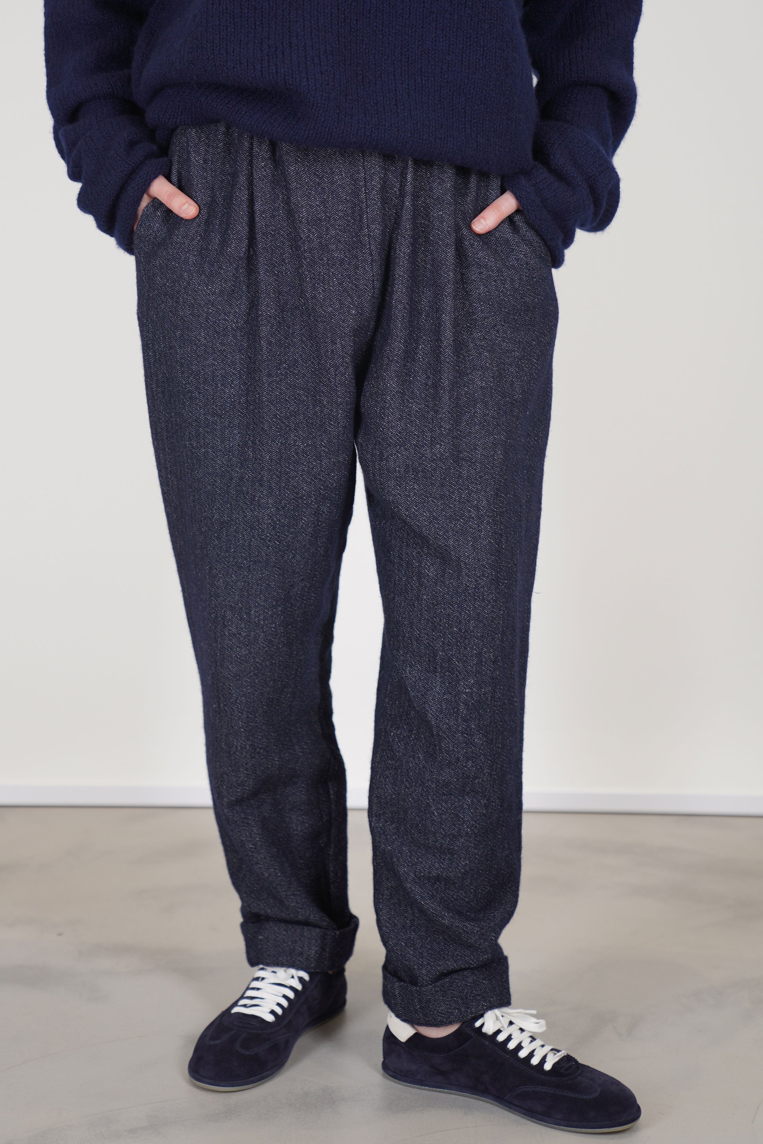 simple tippy pant indigo orfp007