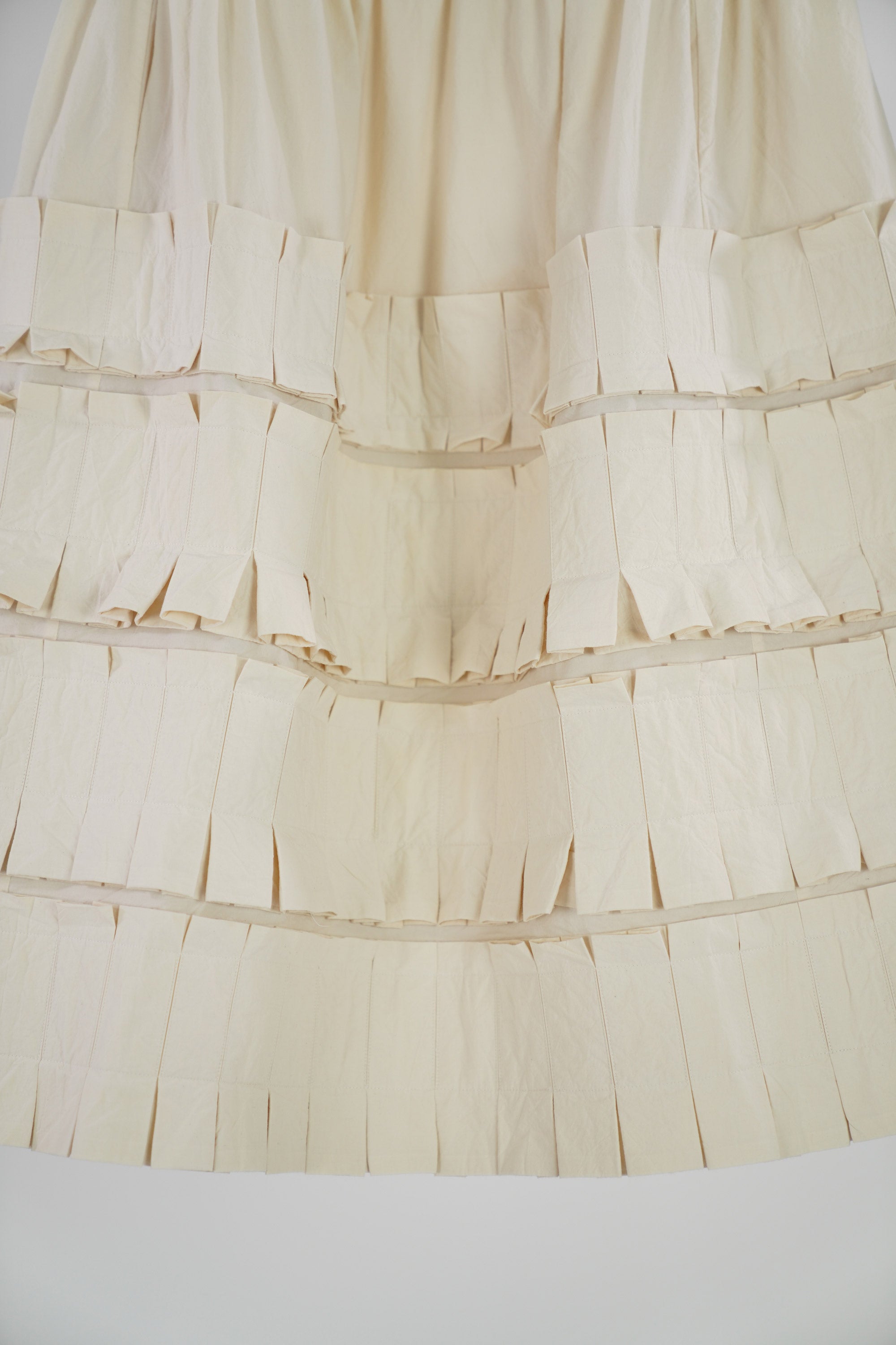 frilly skirt natural 20fj145