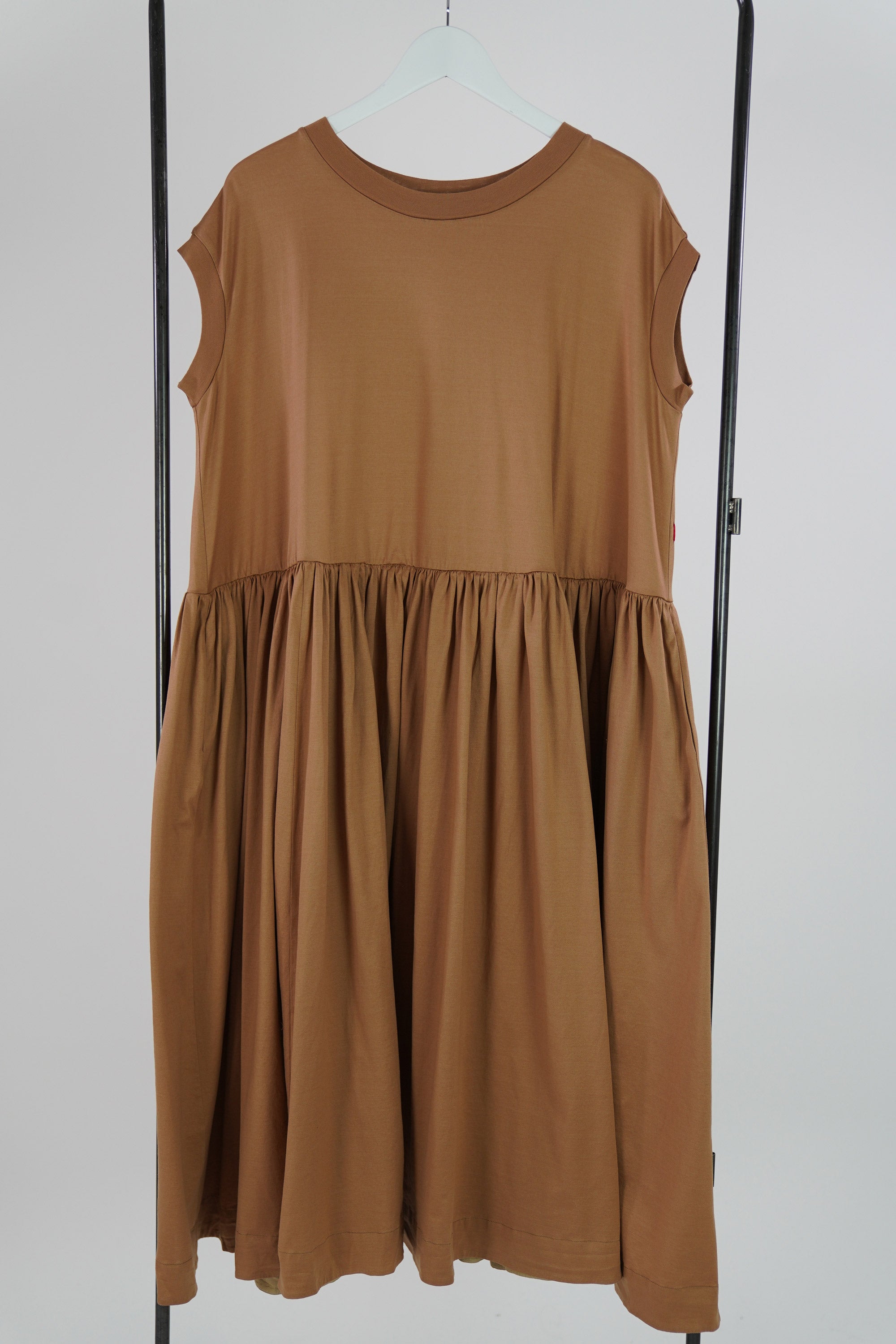 ccc jersey dress camel 20fr431