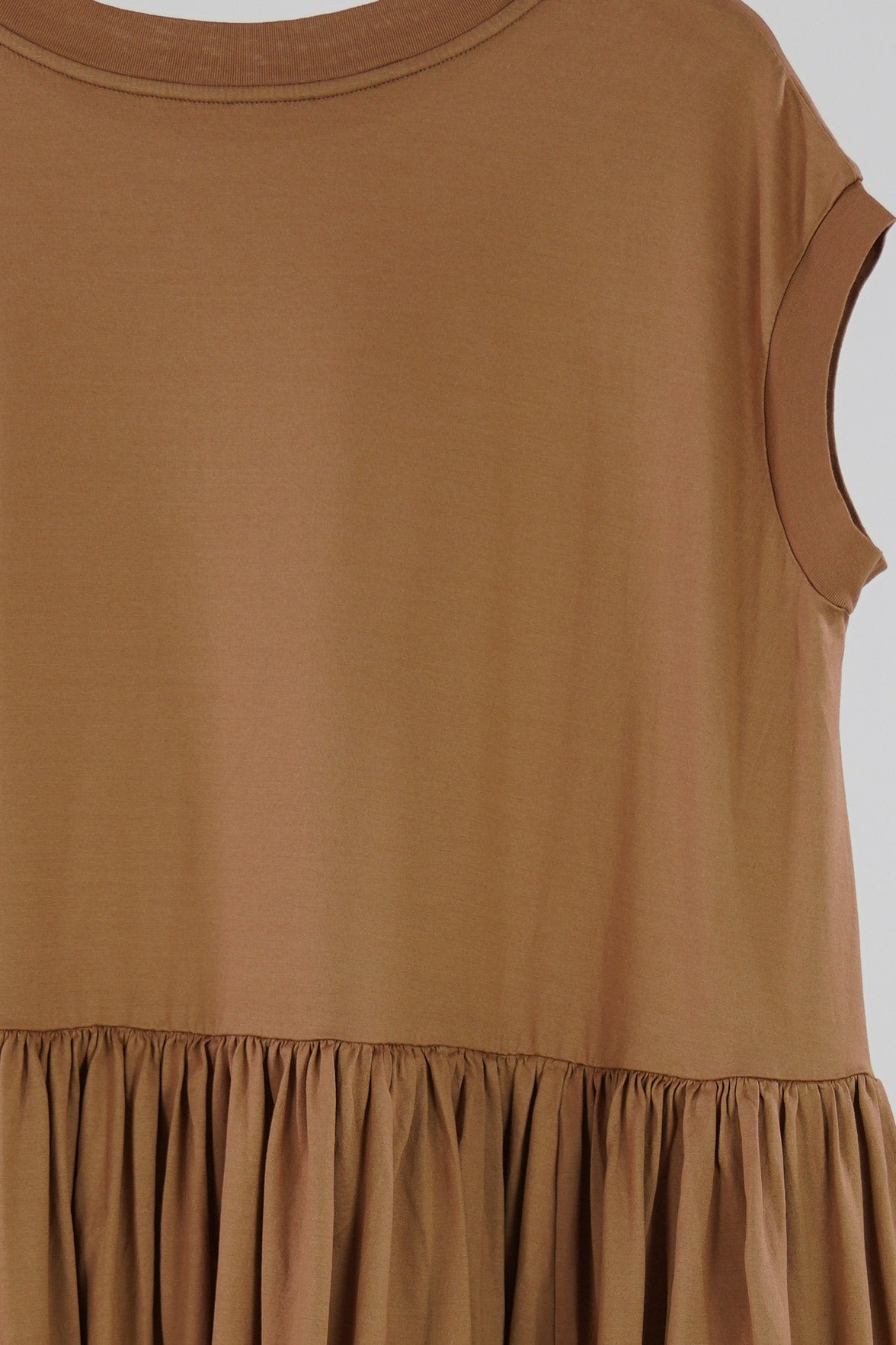 ccc jersey dress camel 20fr431