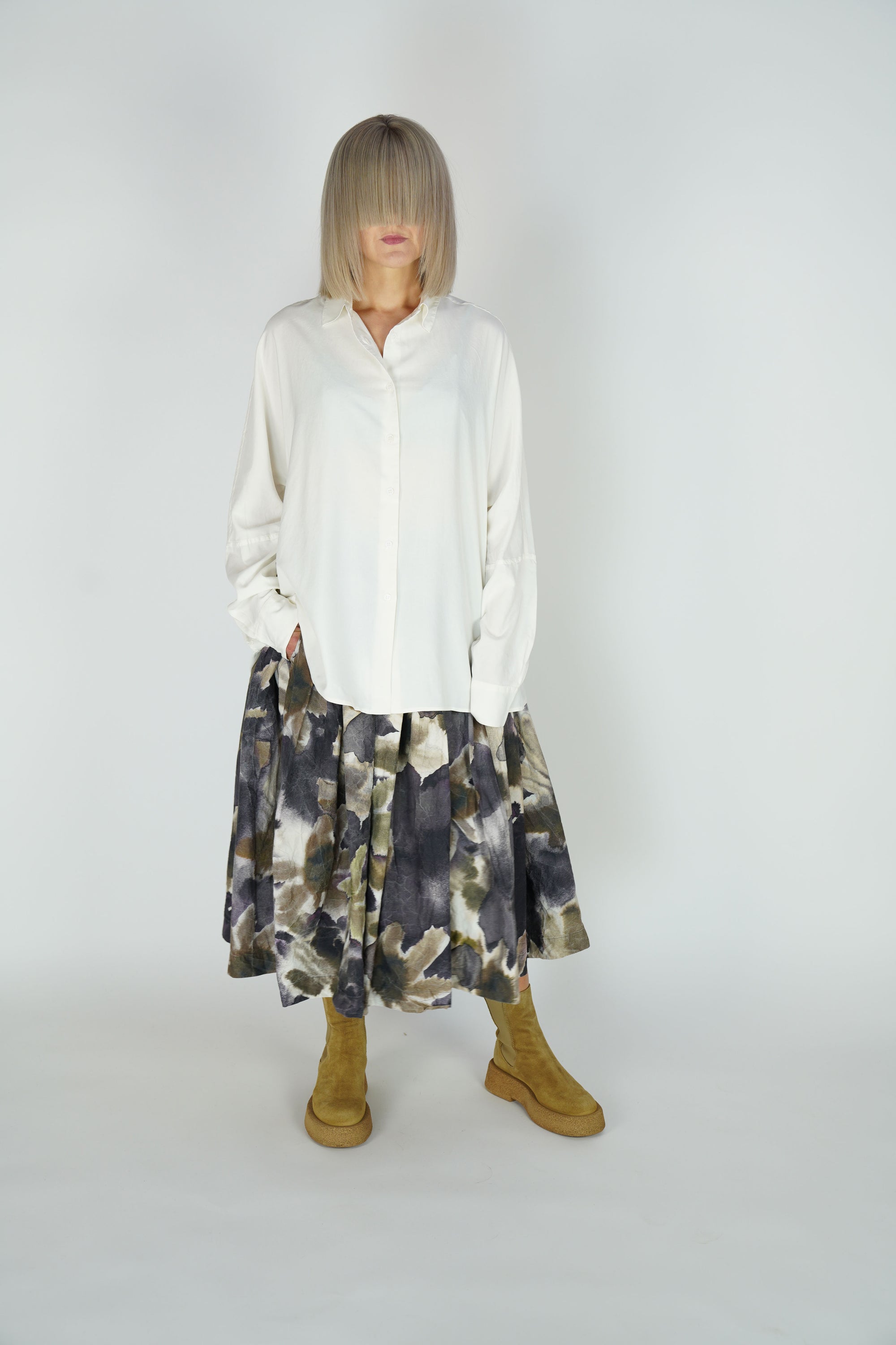 waga soleil shirt silk natural 23fc348