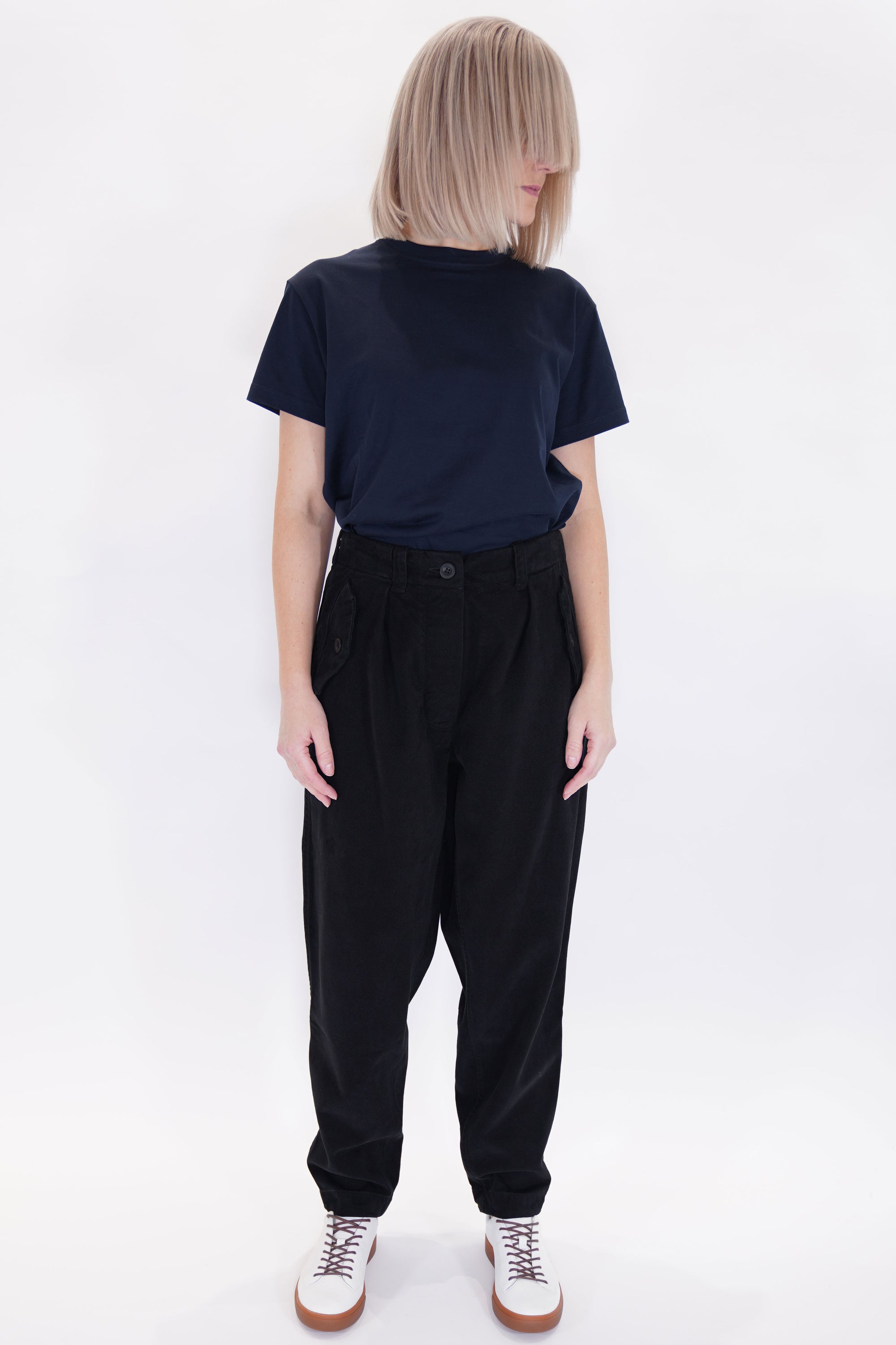 hiroshi pant softy black 23fp226