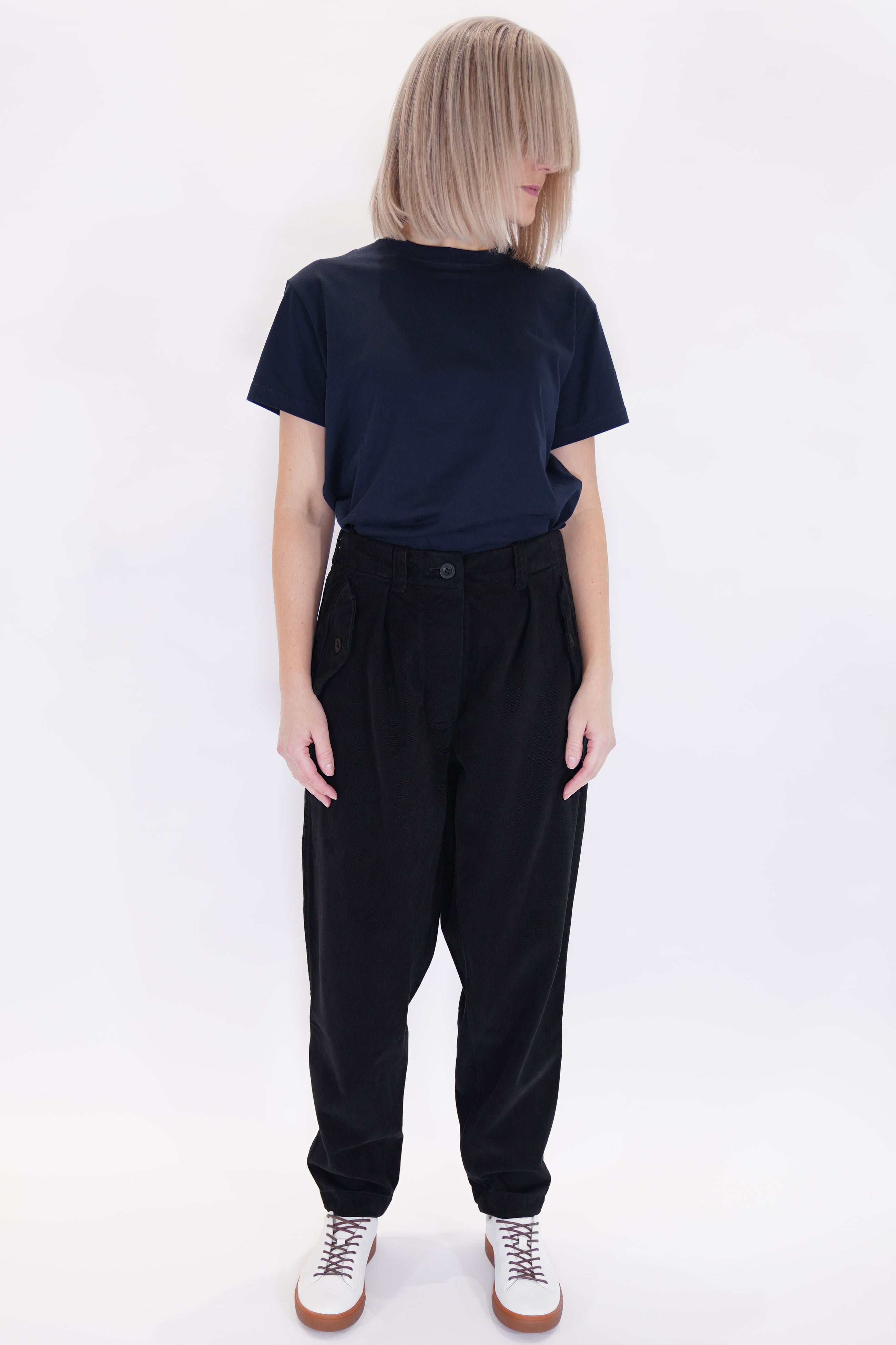 hiroshi pant softy black 23fp226