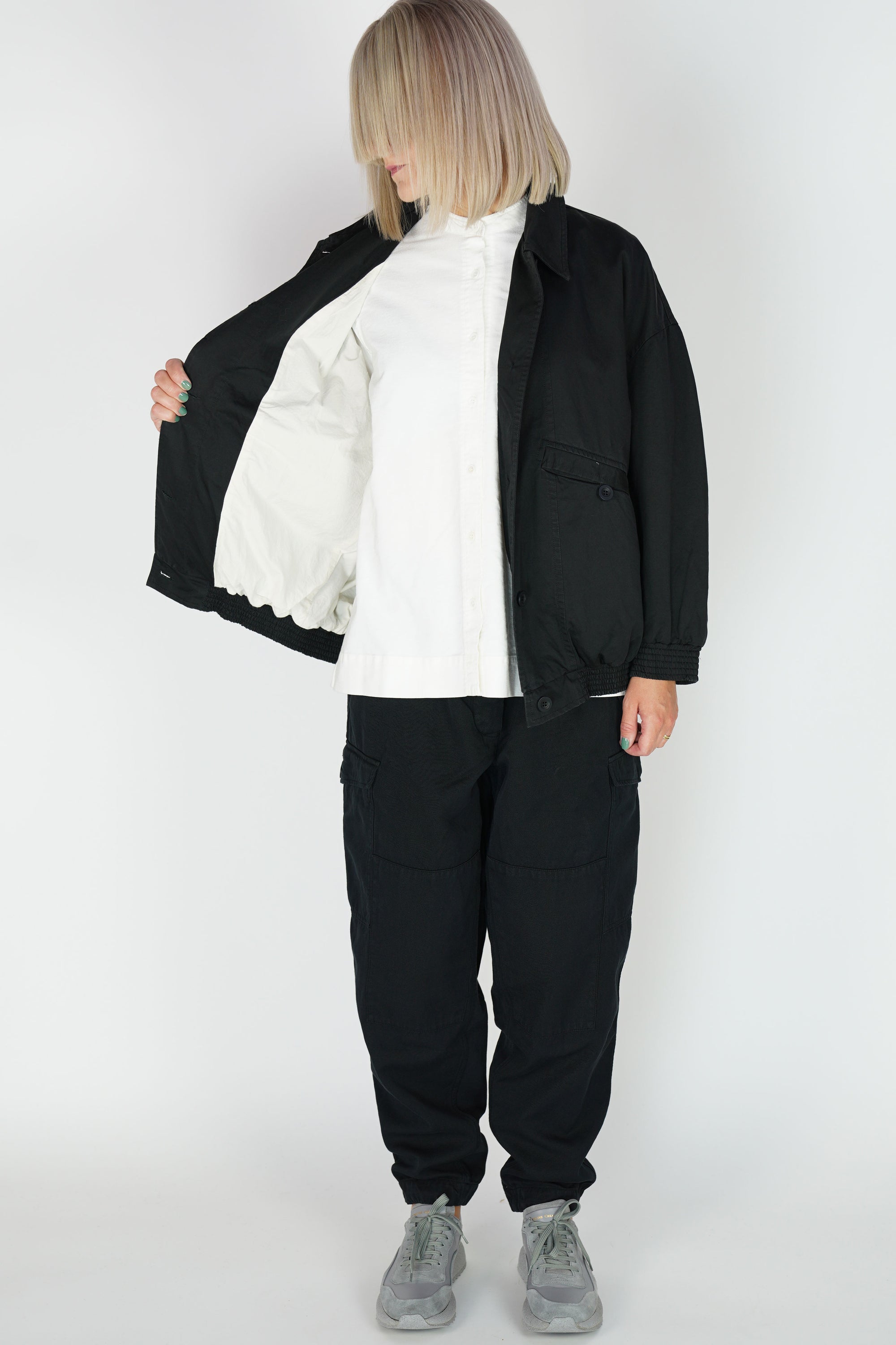 mamo blouson black 23fv249