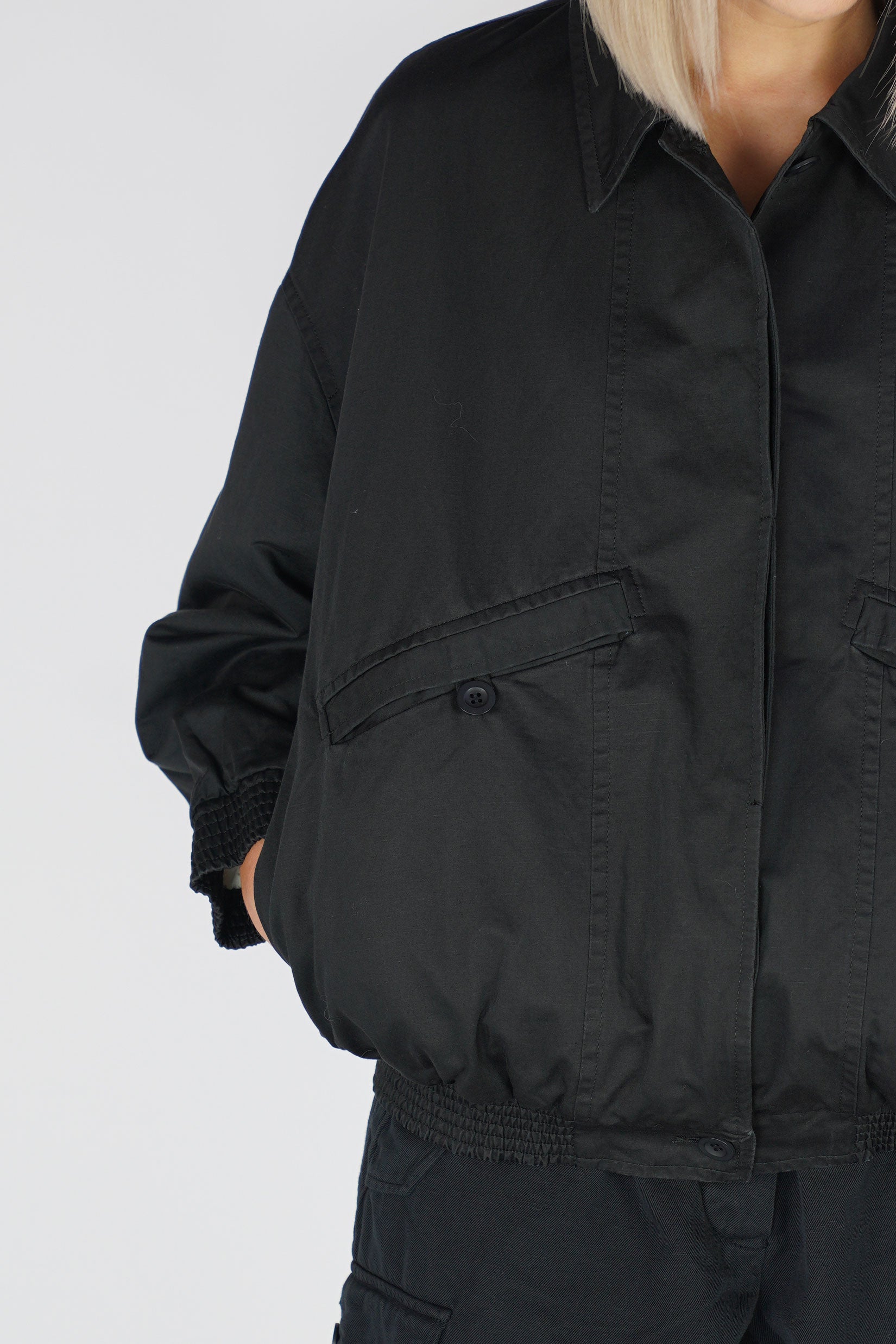 mamo blouson black 23fv249