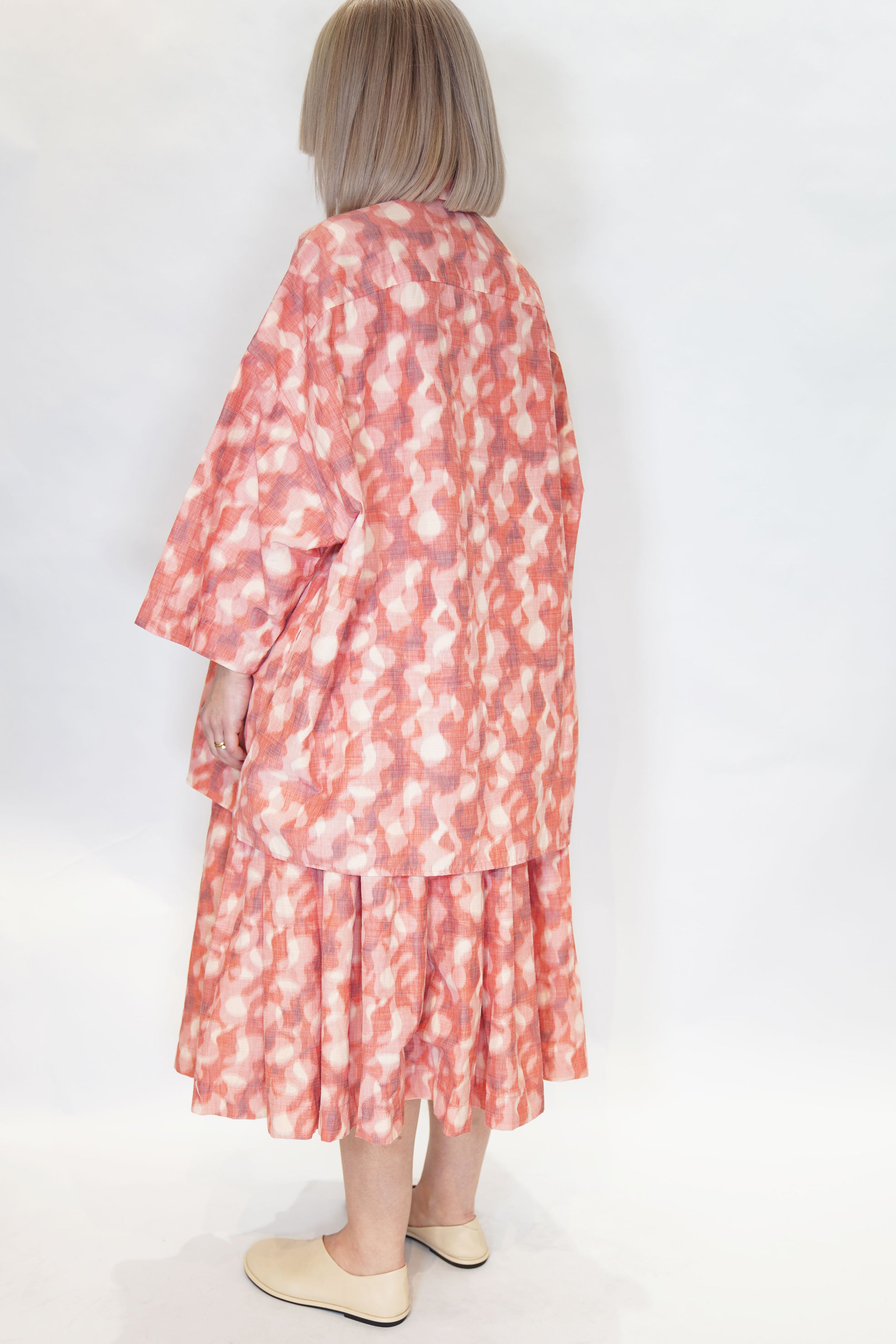 april shirt ikat coral 24fc374