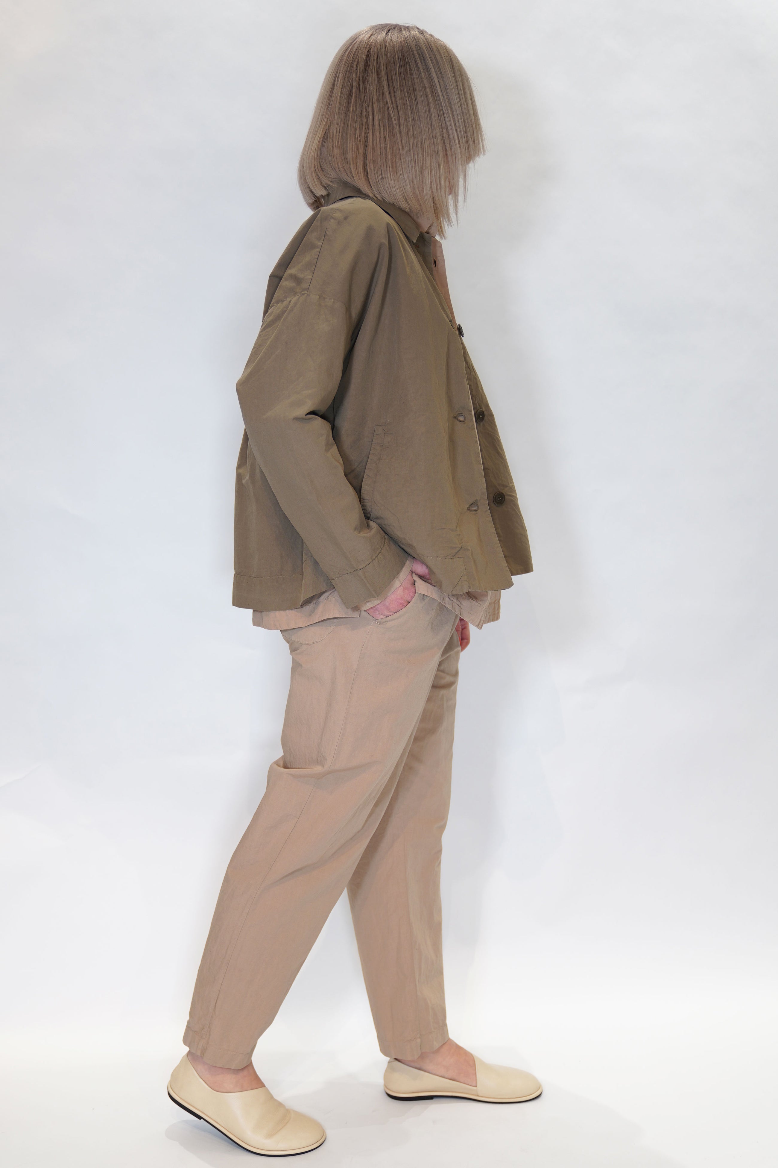 cotton linen fabi pant sand 24fp236