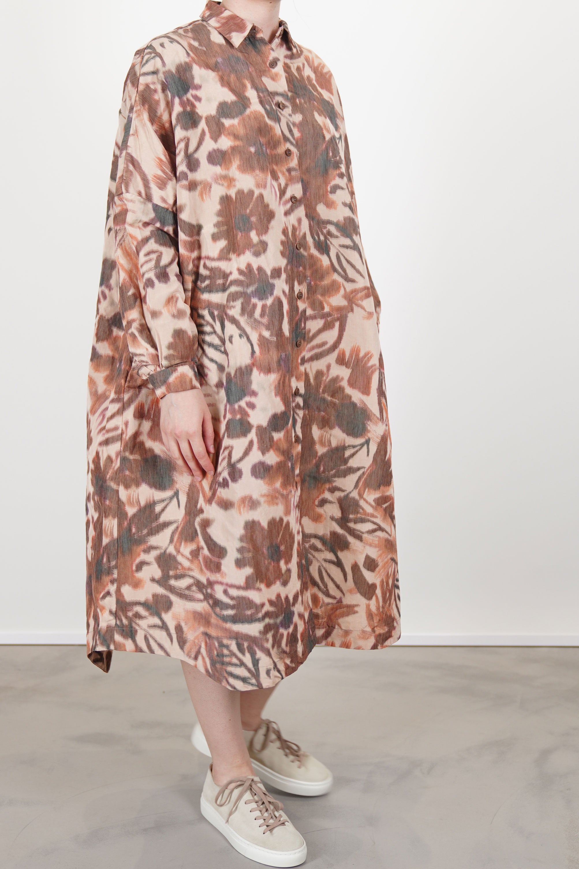 yupi dress ikat reds 25fr553