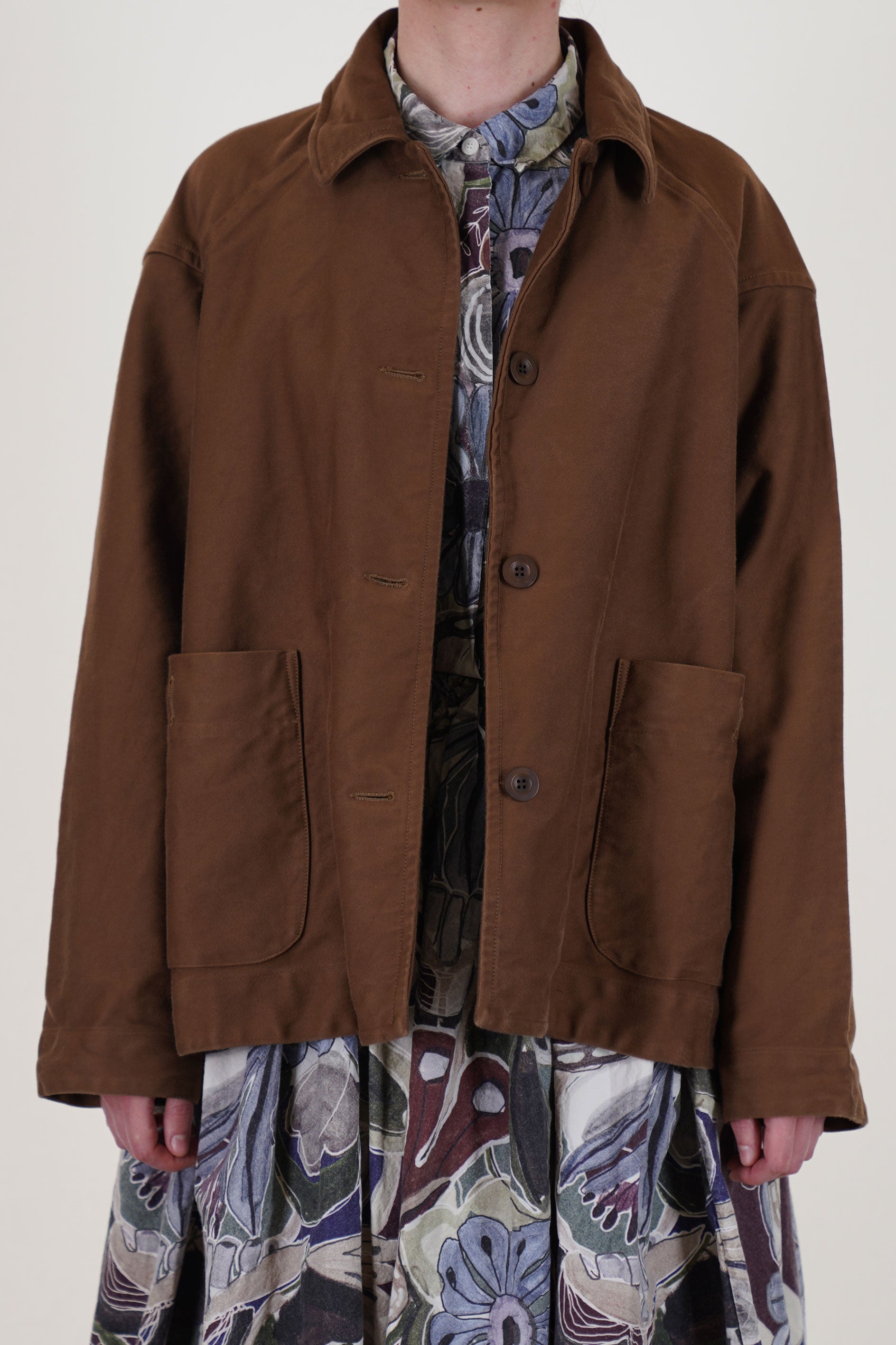 drays travail jacket ginger 25fv358