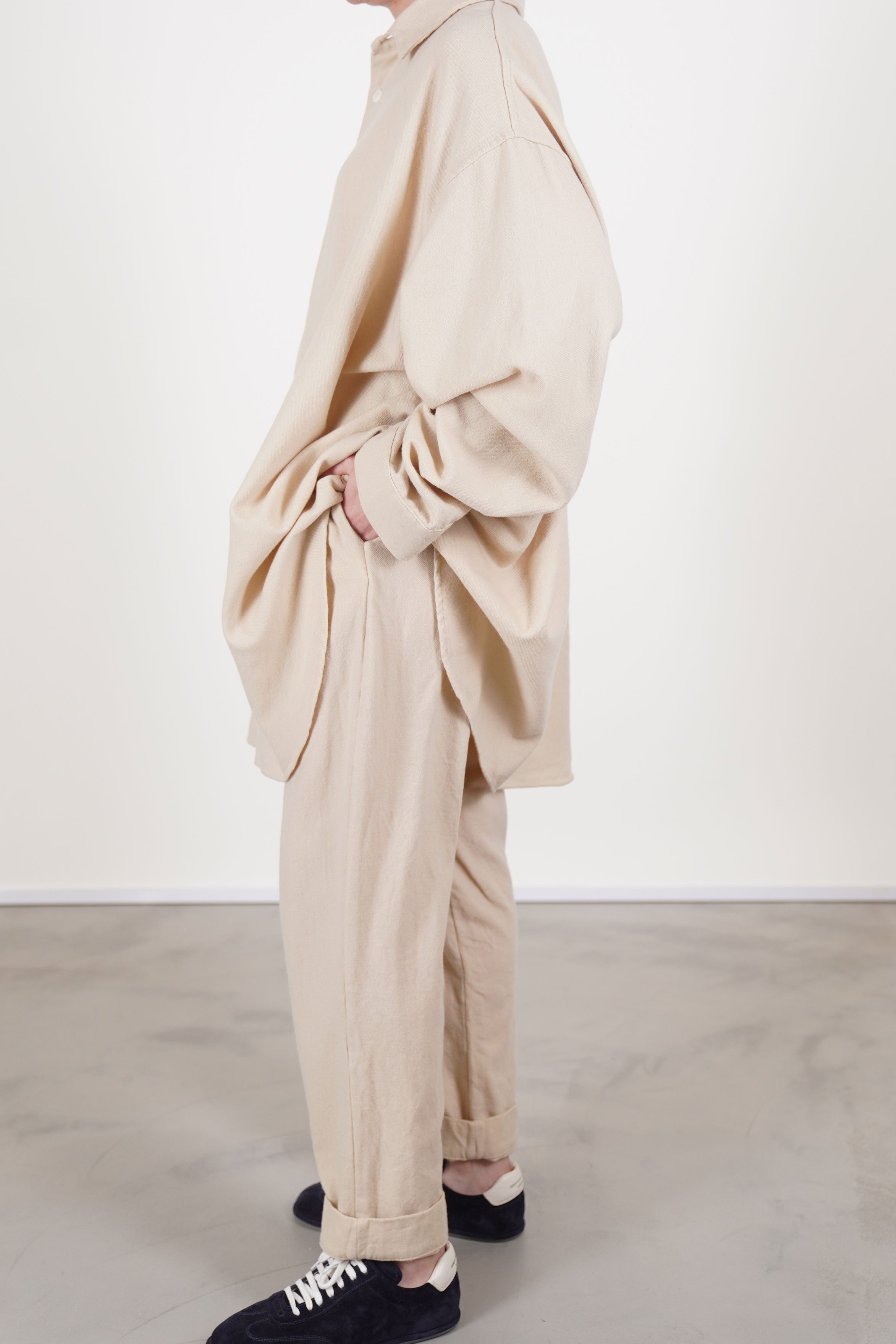 tippy pant cash wool ecru orfp009