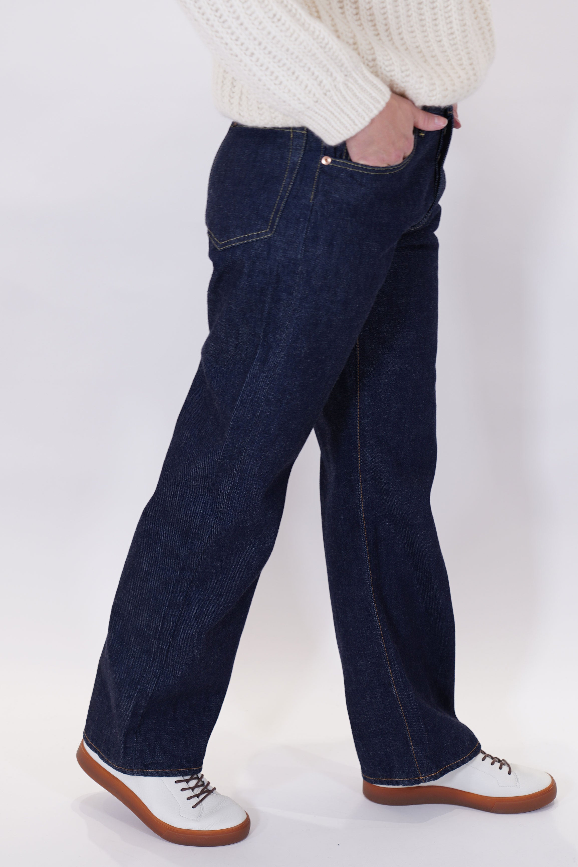 cs38-mp03a jeans straight cut rinse