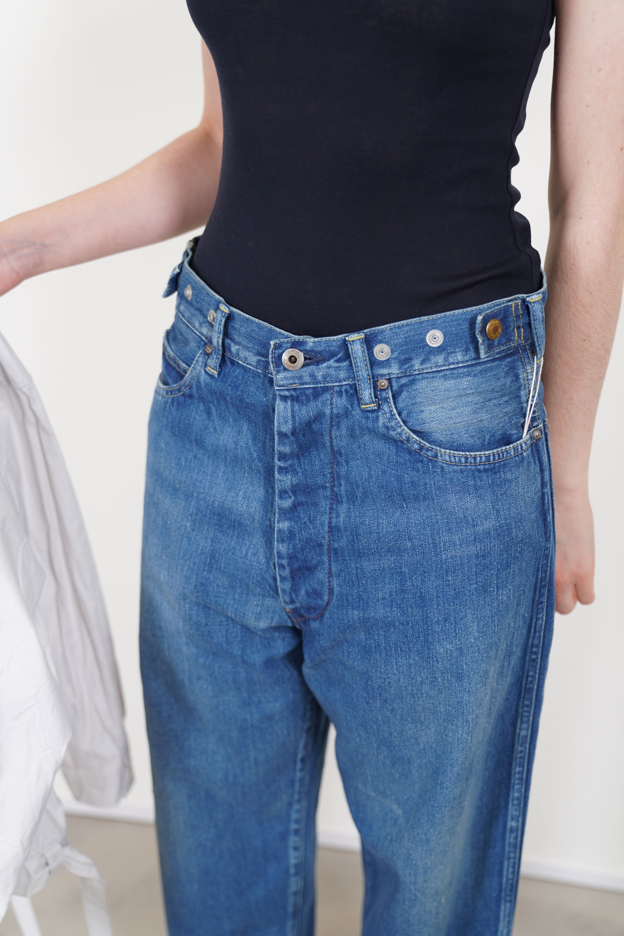 cs40-mp10a denim pants smoky blue