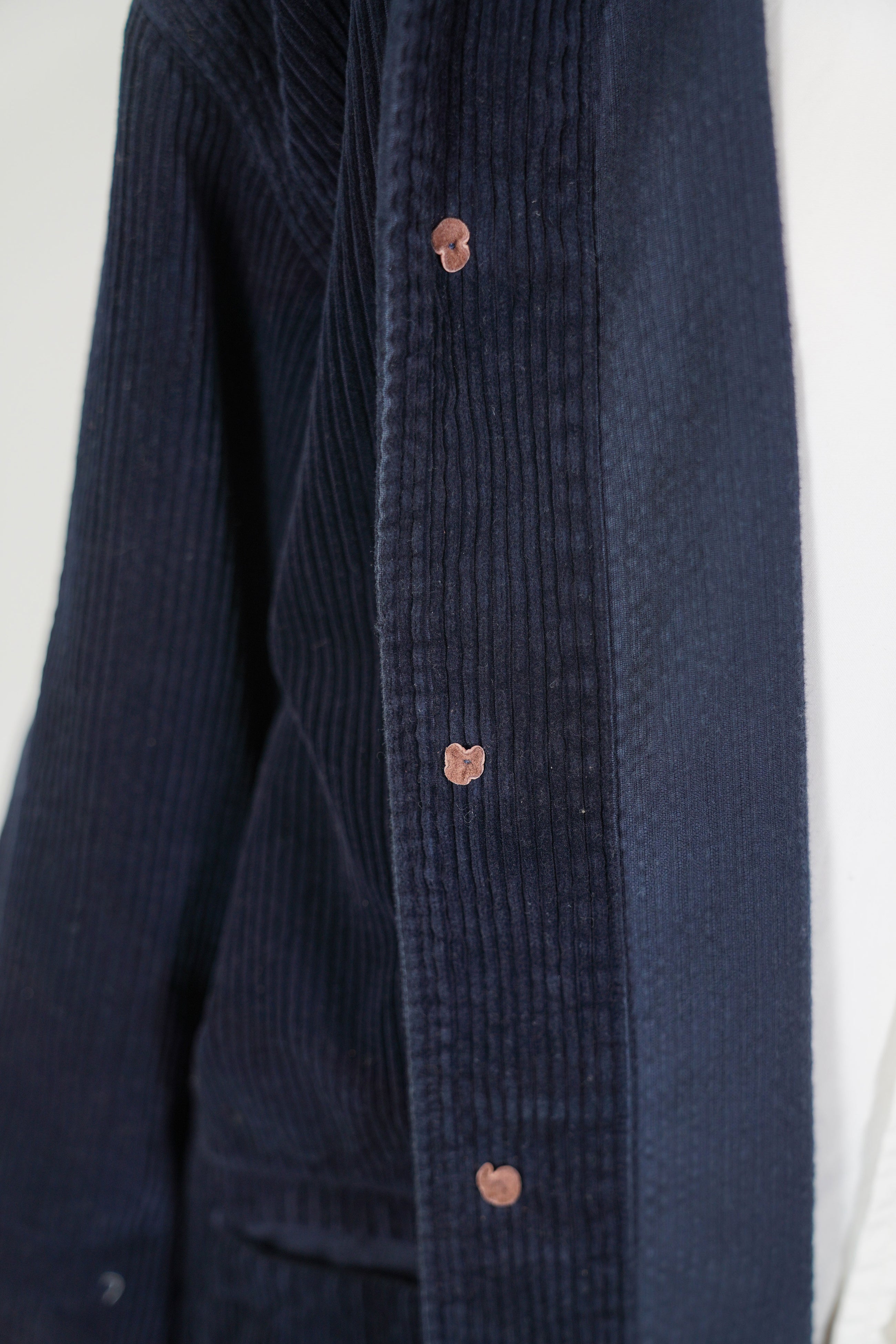 corduroy champetre bouquet jacket mordant indigo