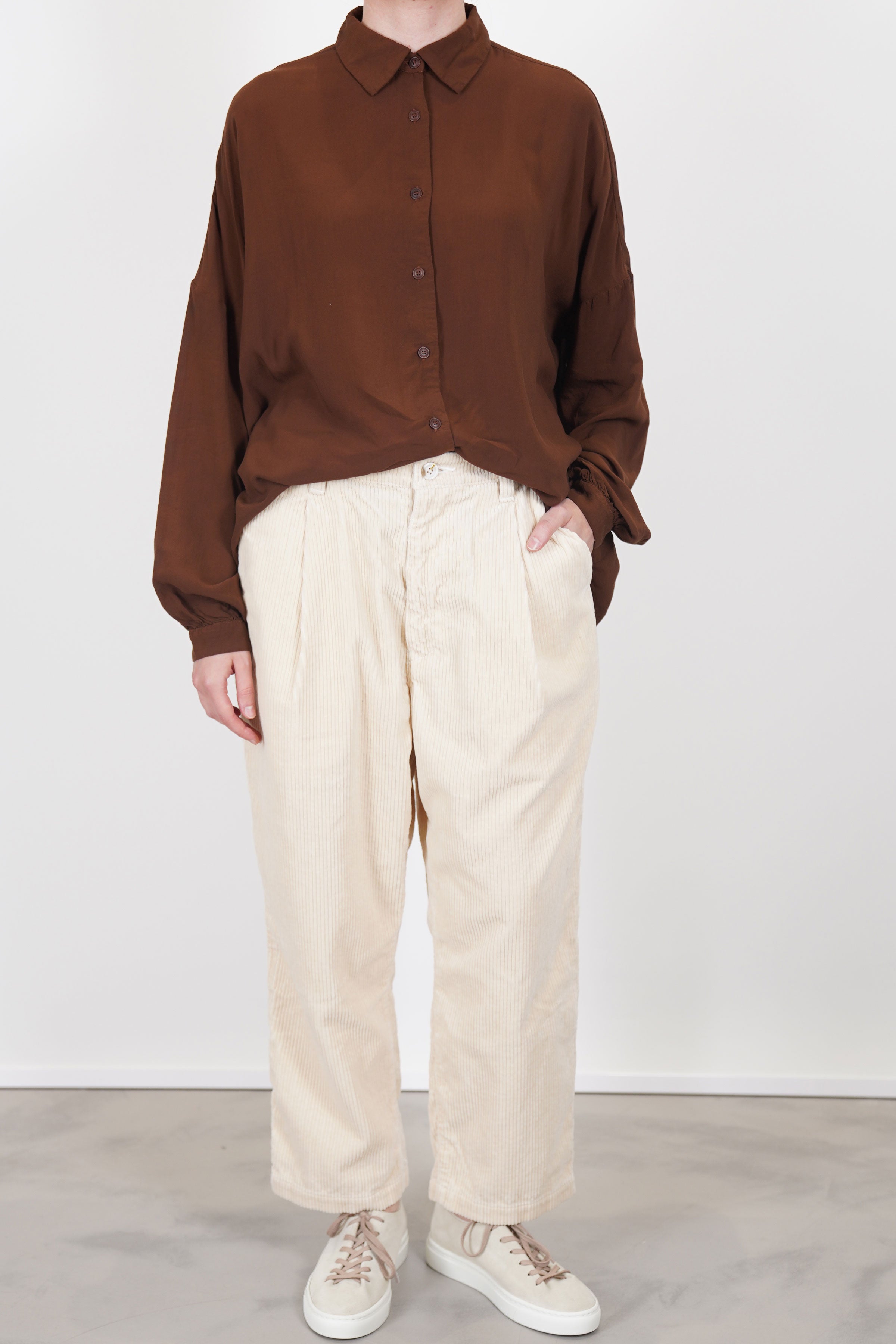 corduroy gurhka pants wheat ecru