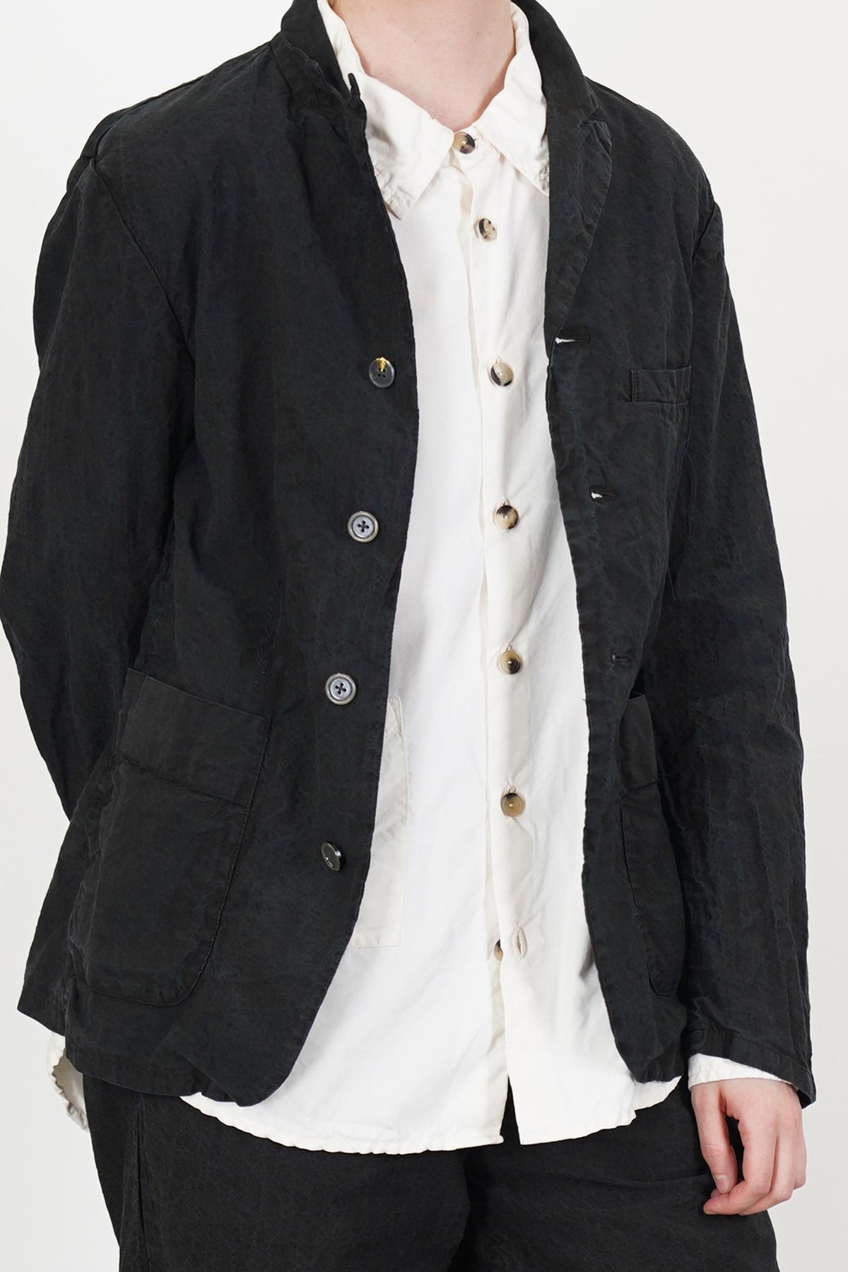 leaf vein aor jacket verdure indigo